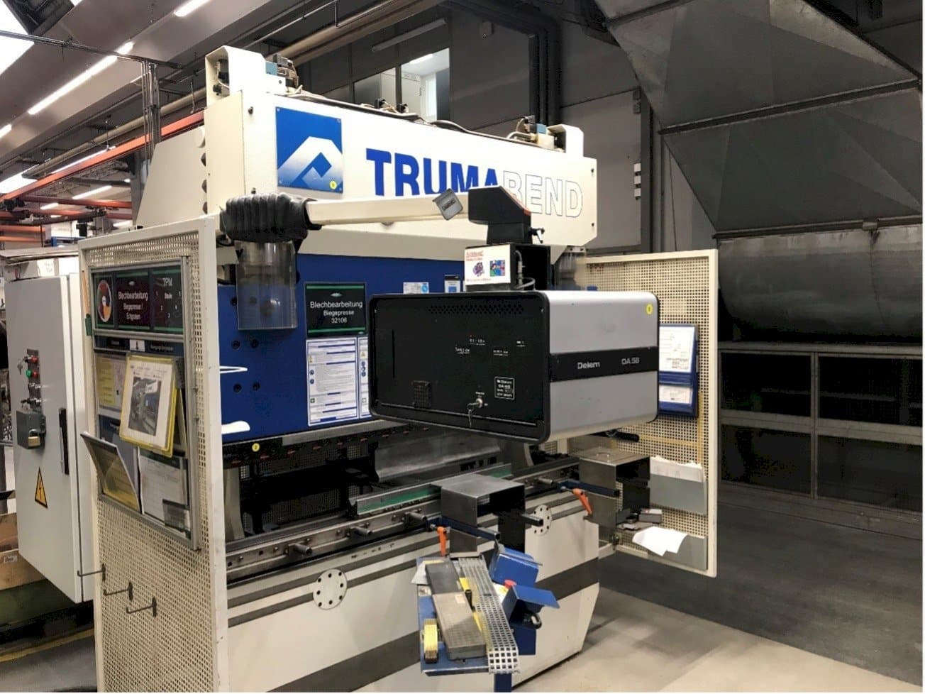 Makine  Trumpf Trumabend 80/2 - Önden görünüm