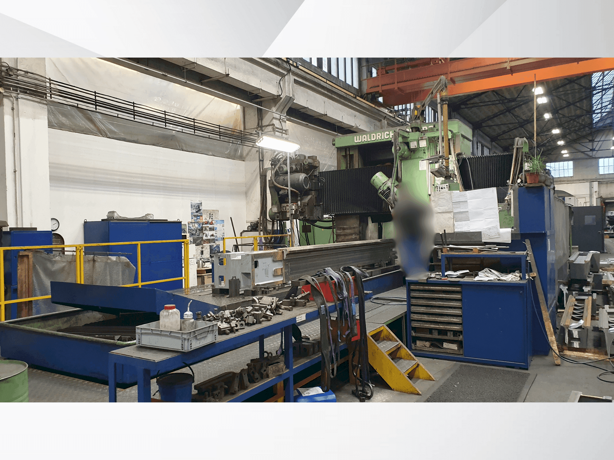 Makine  WALDRICH COBURG 30-15 S 3030 - Önden görünüm