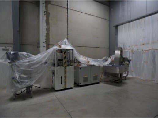 Makine  SACMI EL 1500 - Önden görünüm