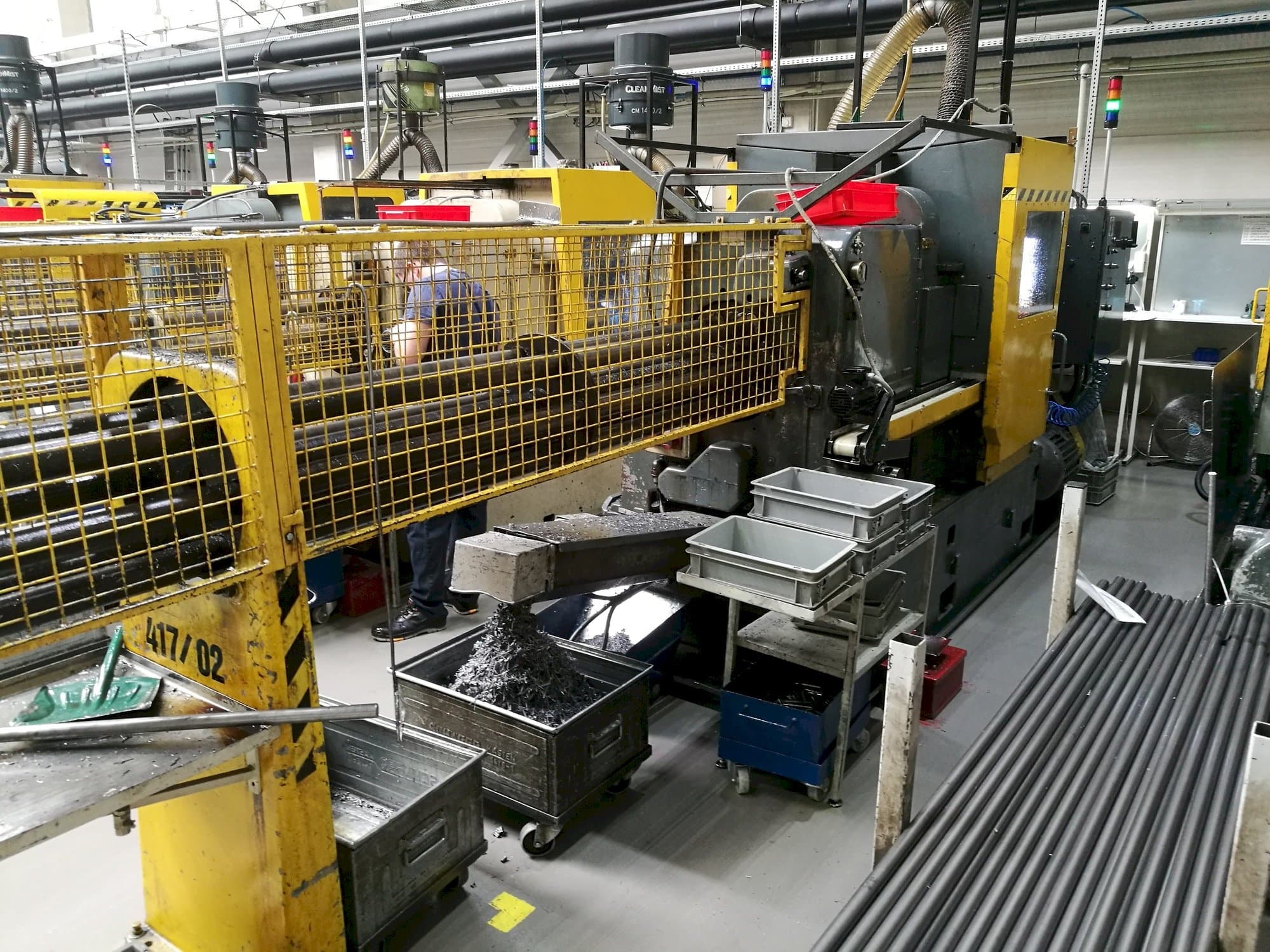 Makine  Wickman 1  3/8"-6 - Önden görünüm