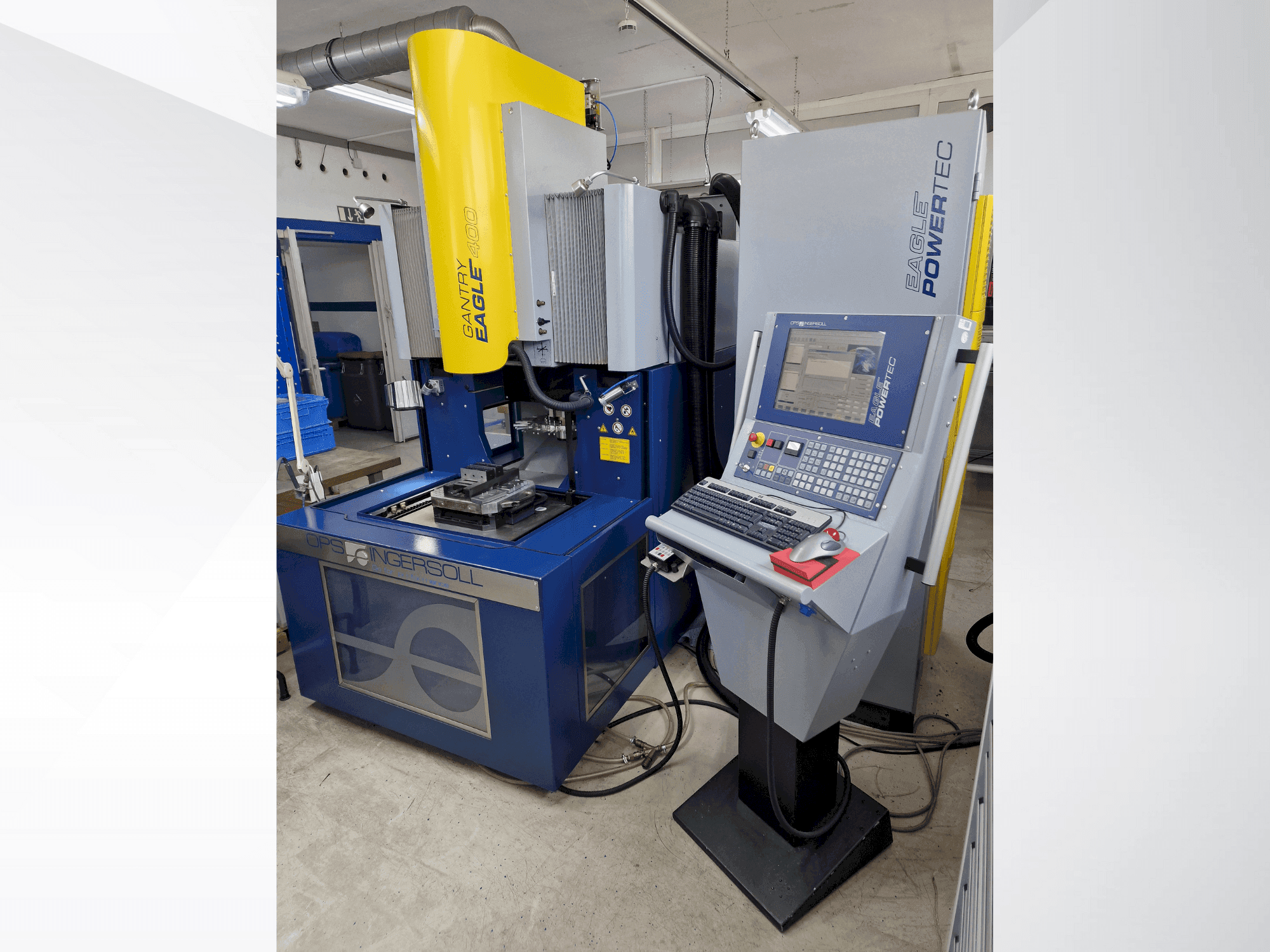 Makine  OPS INGERSOLL Eagle 400 - Önden görünüm