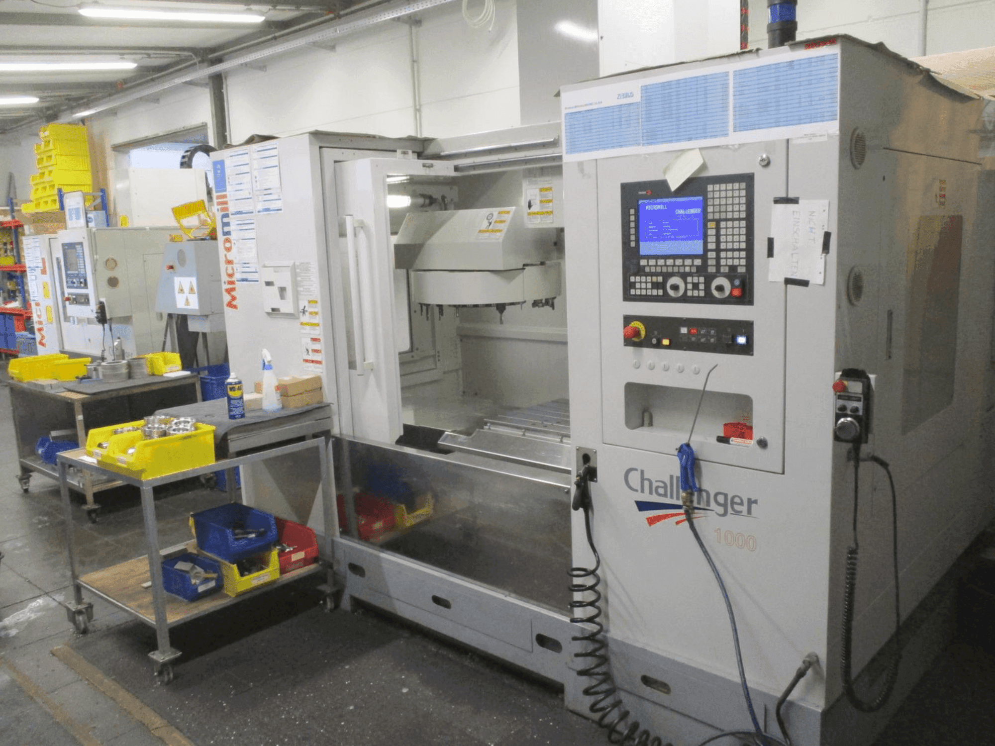 Makine  BUFFALO Micromill Challenger MM-1000 - Önden görünüm