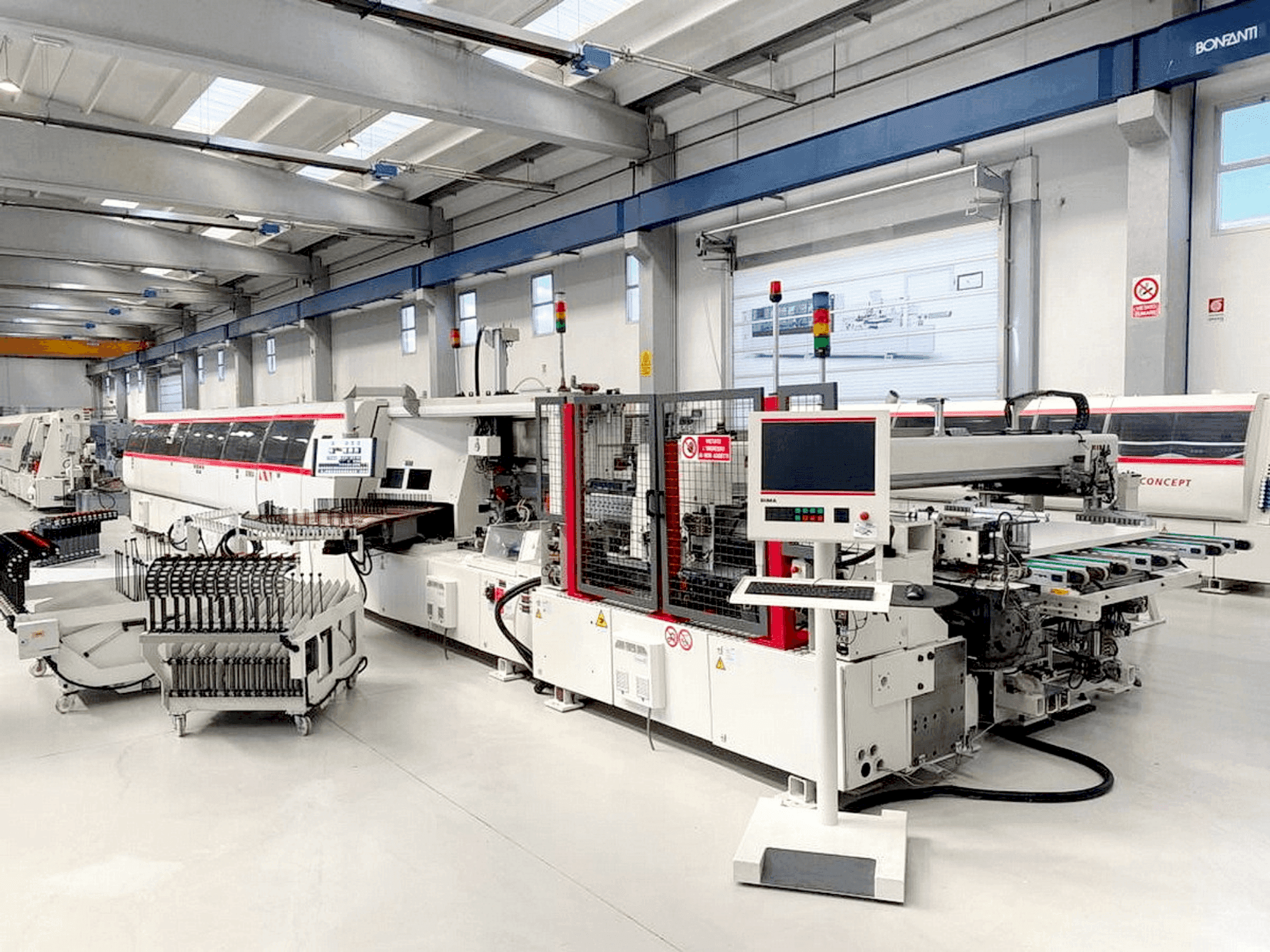 Makine  IMA NOVIMAT LASER System/I/R75/1110/R3 - Önden görünüm