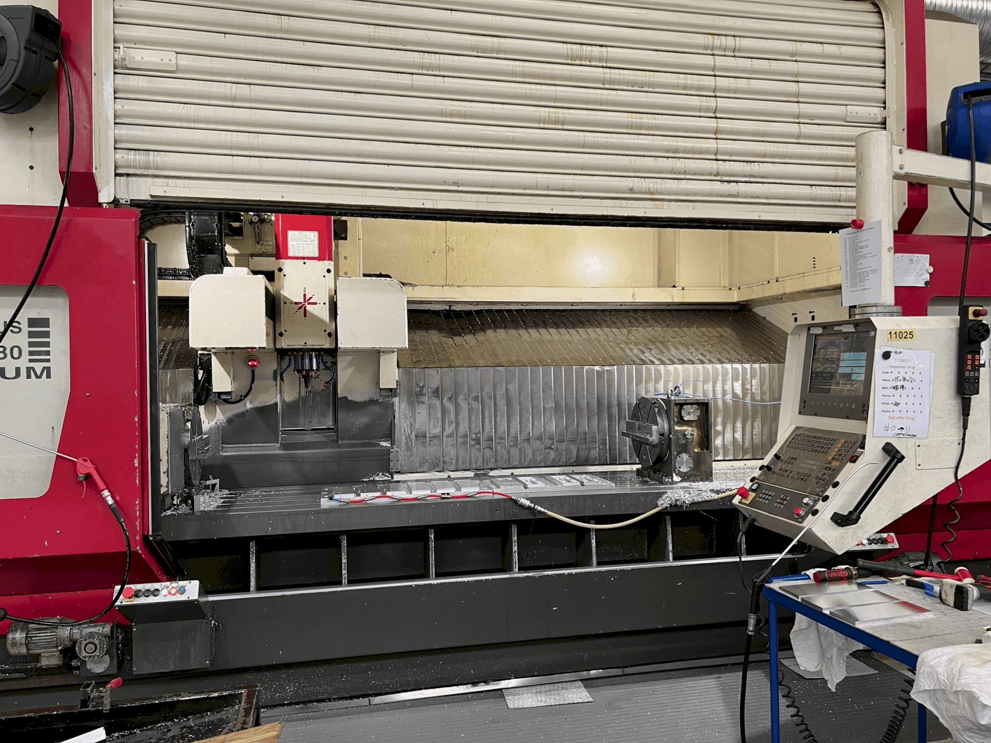 Makine  HEDELIUS CB80M-3200 - Önden görünüm