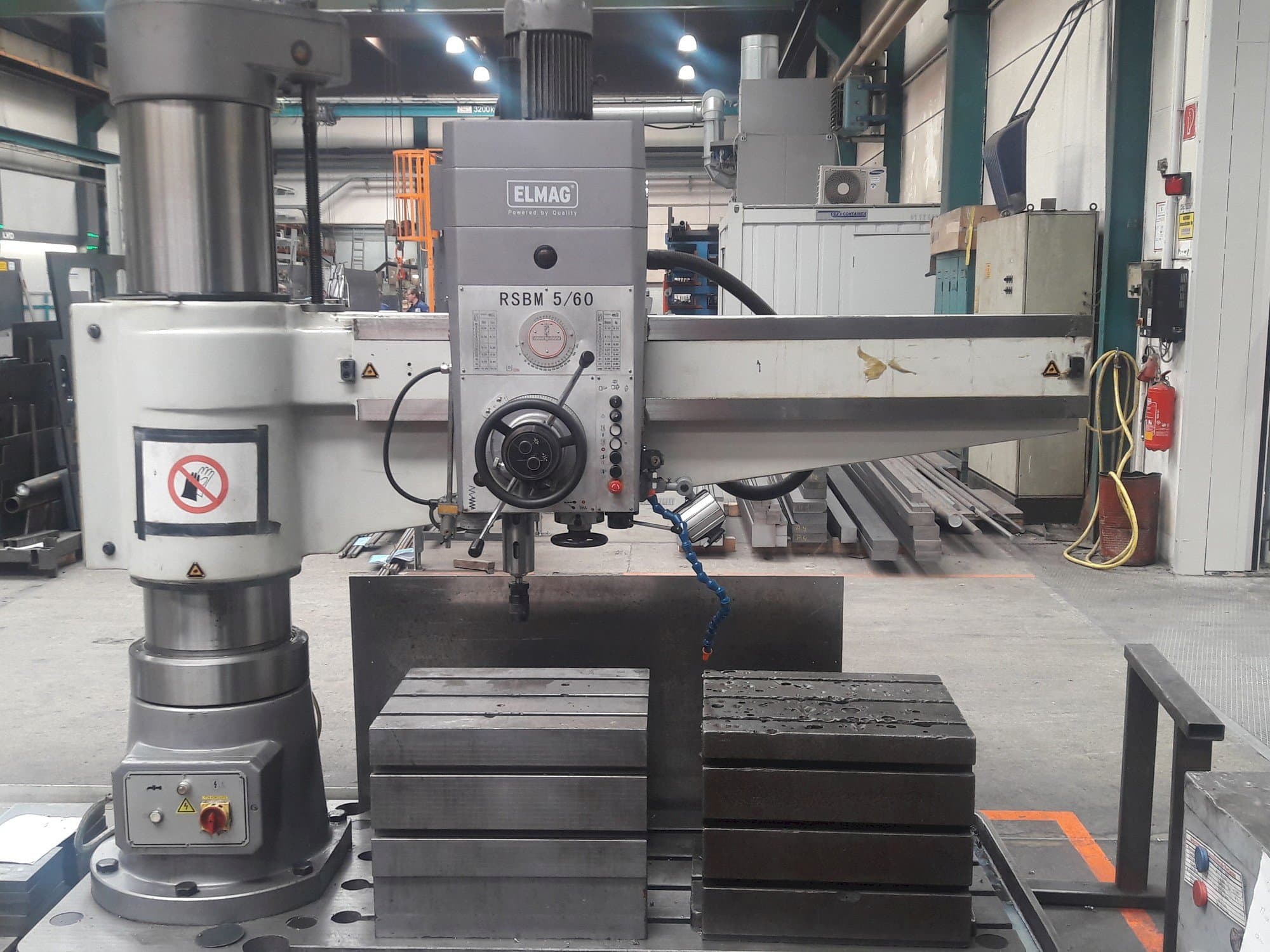 Makine  ELMAG RSBM 5/60 - Önden görünüm