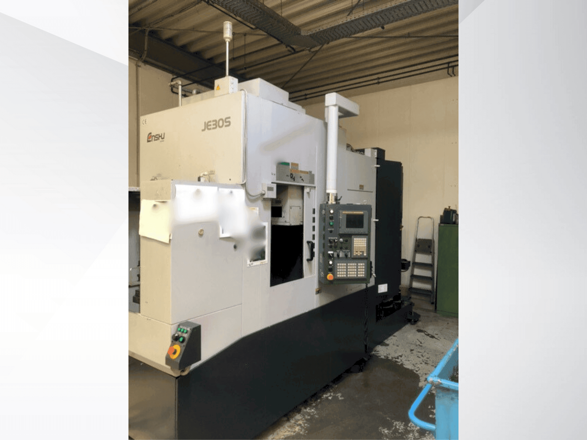 Makine  Enshu Je30S - Önden görünüm