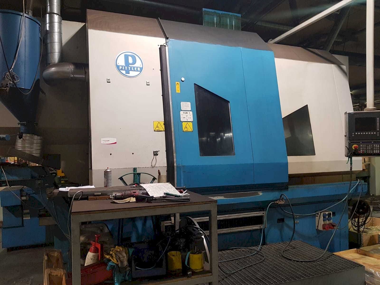 Makine  Pittler PV 1000 - Önden görünüm