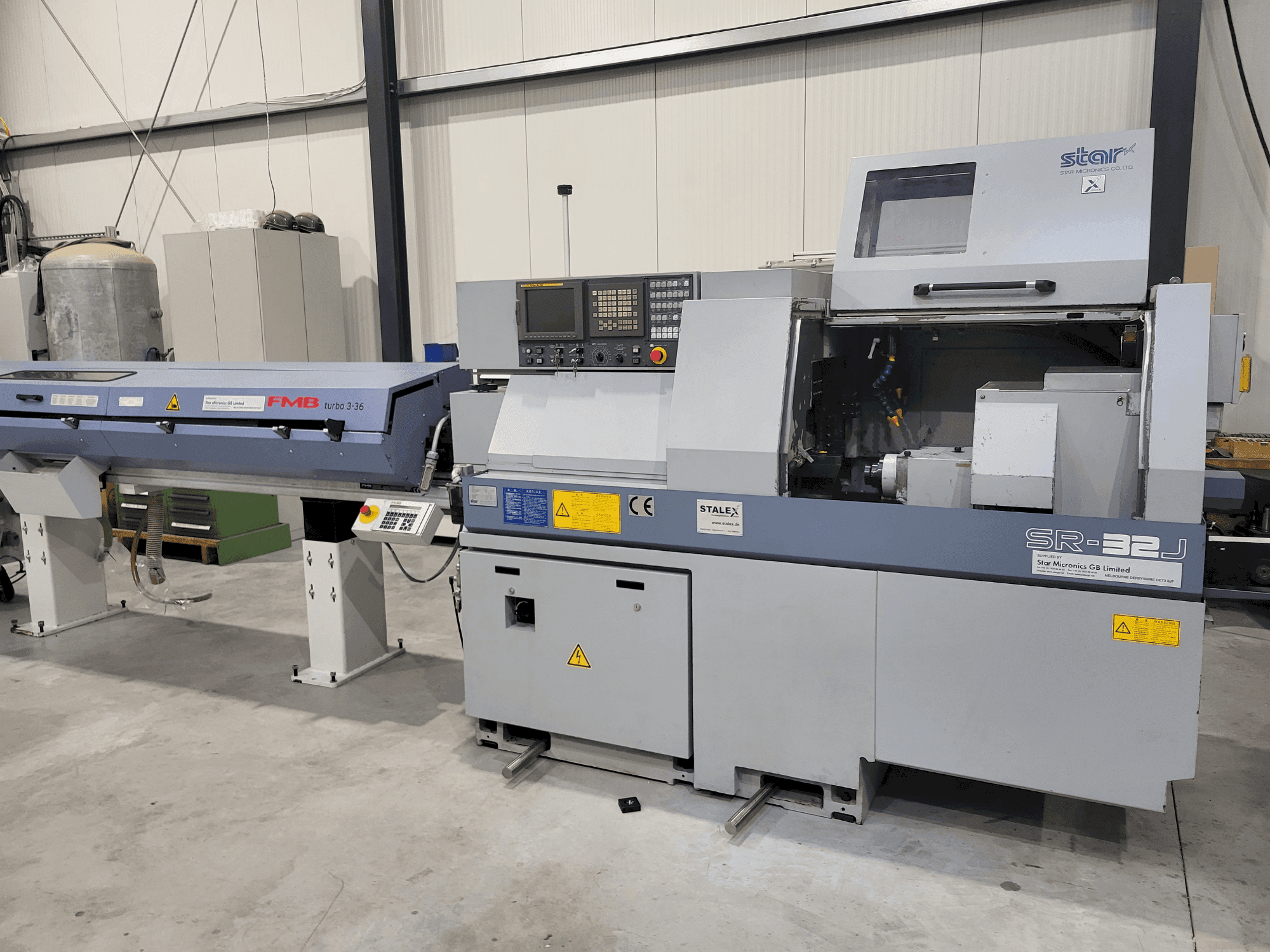 Makine  Star SR-32J - Önden görünüm