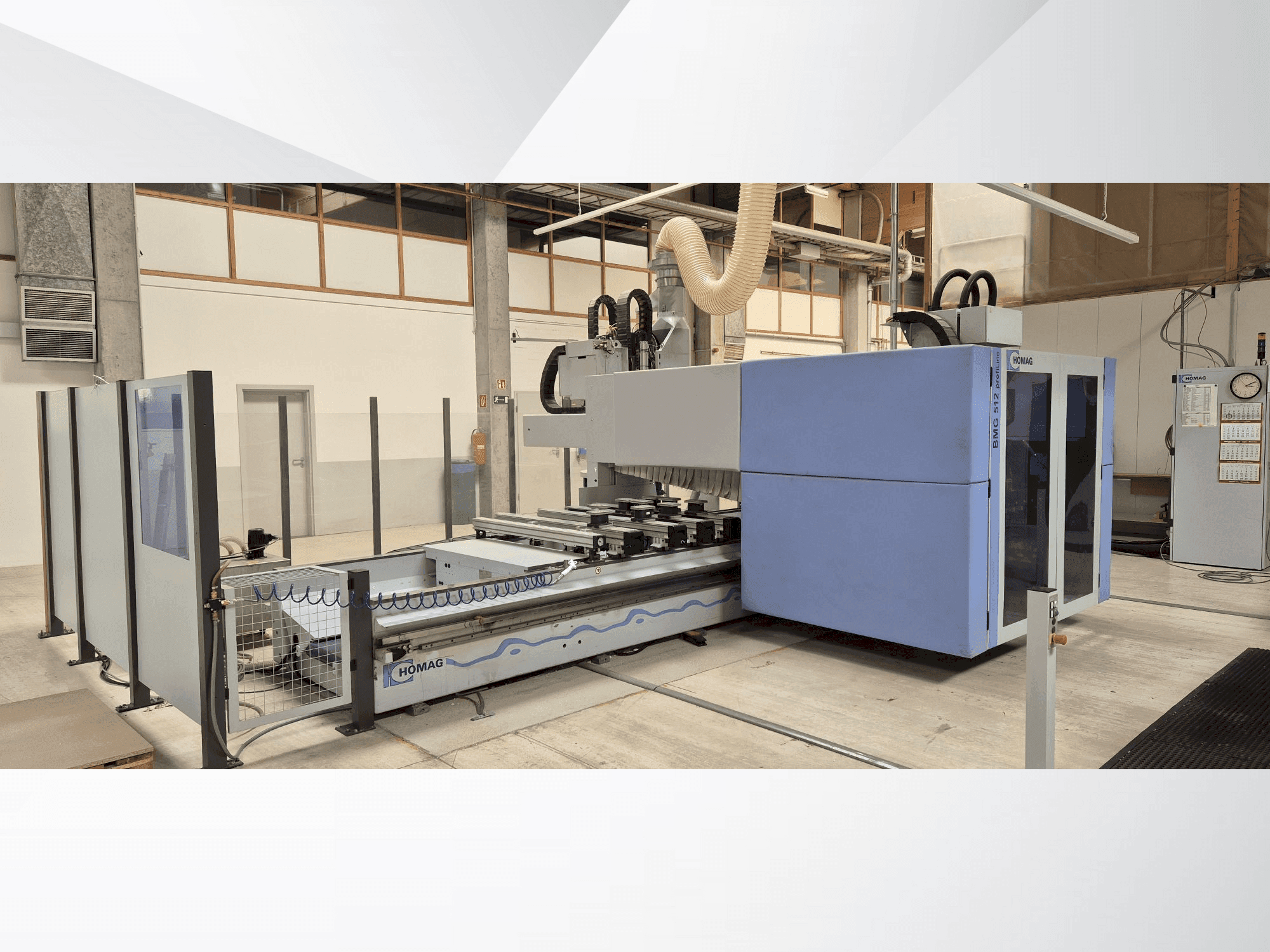 Makine  HOMAG BMG 512/40/12/K - Önden görünüm