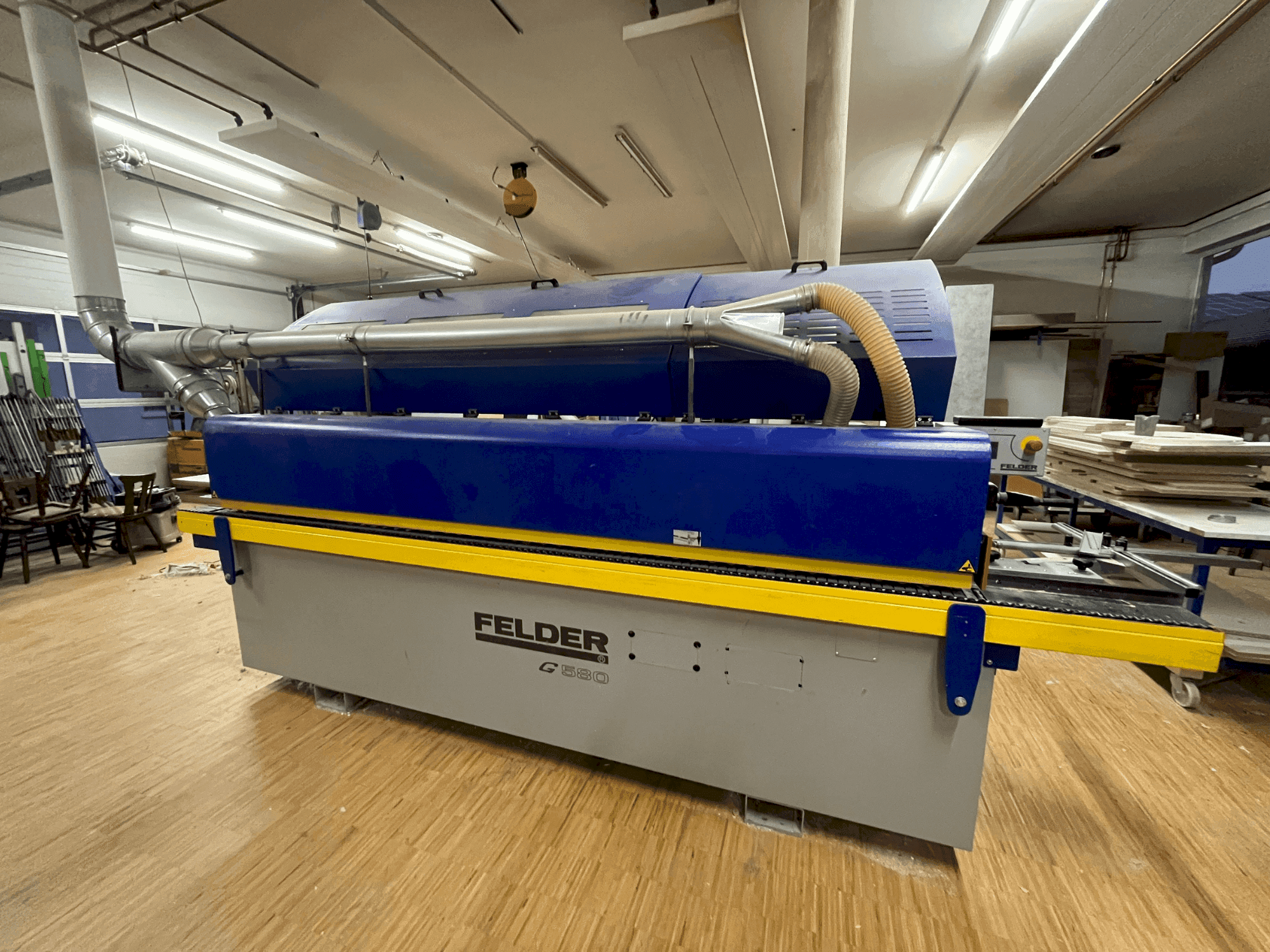 Makine  FELDER MG580 - Önden görünüm