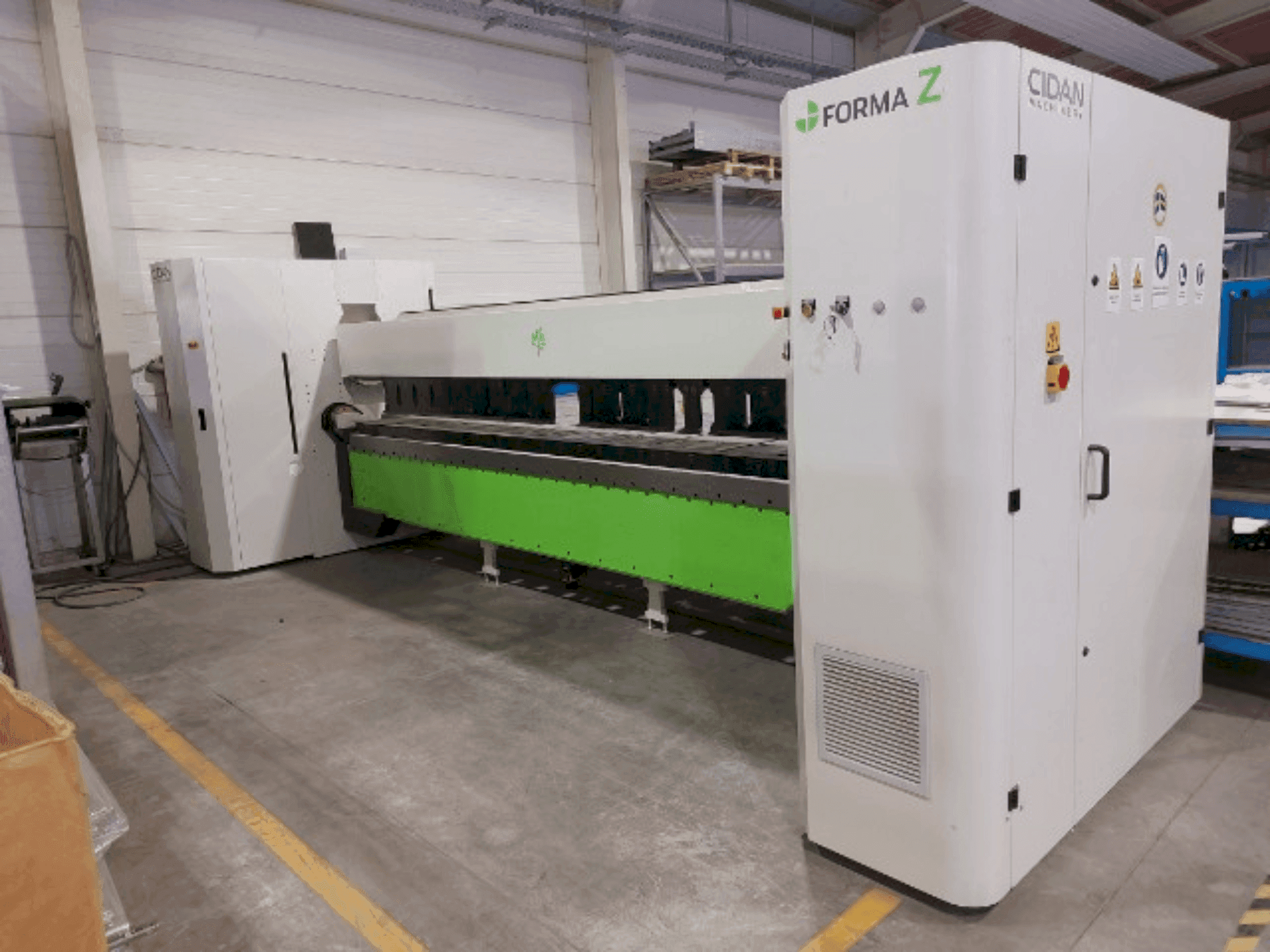 Makine  CIDAN FORMA Z 40 - Önden görünüm