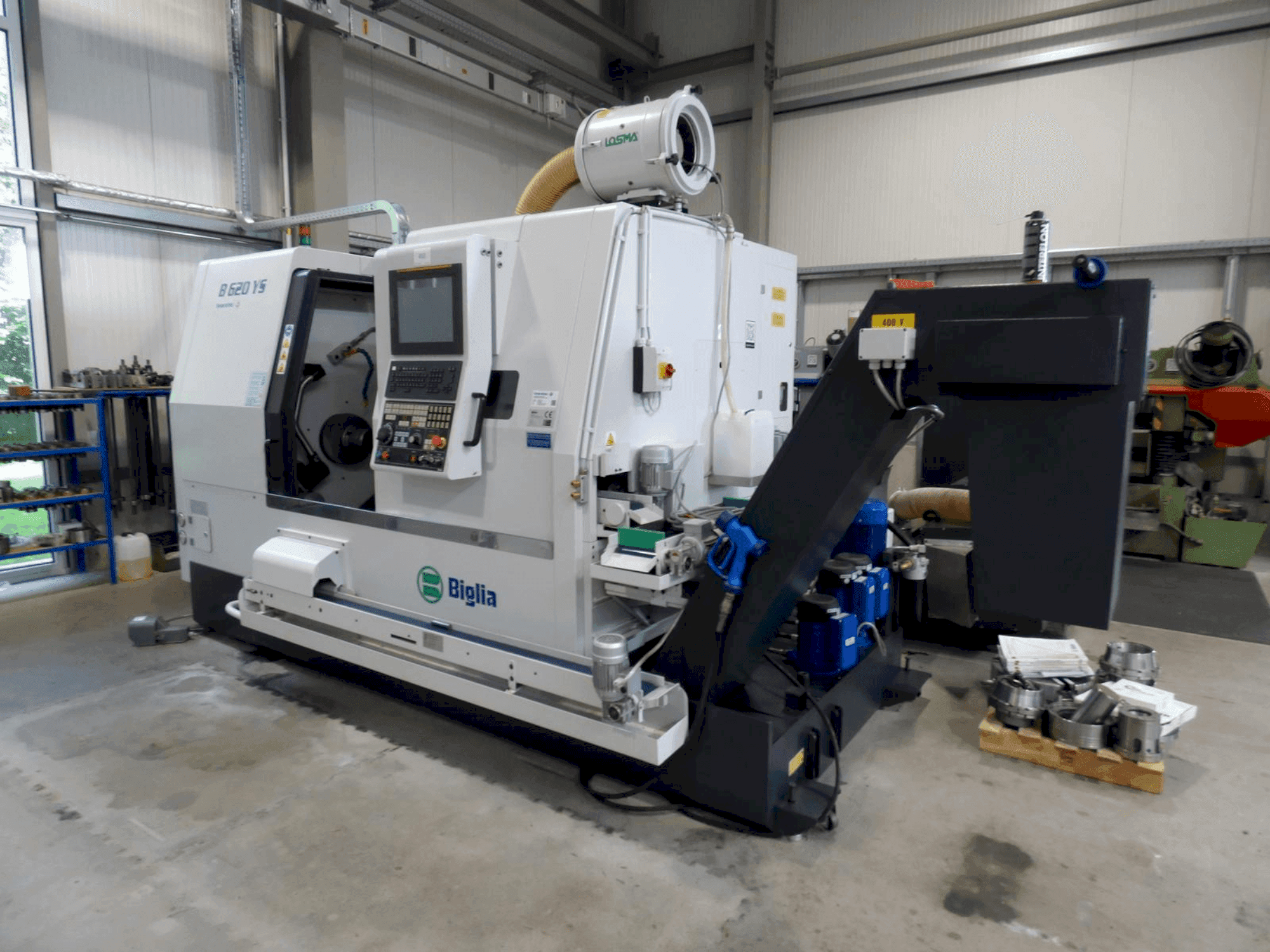 Makine  Biglia B620YS - Önden görünüm