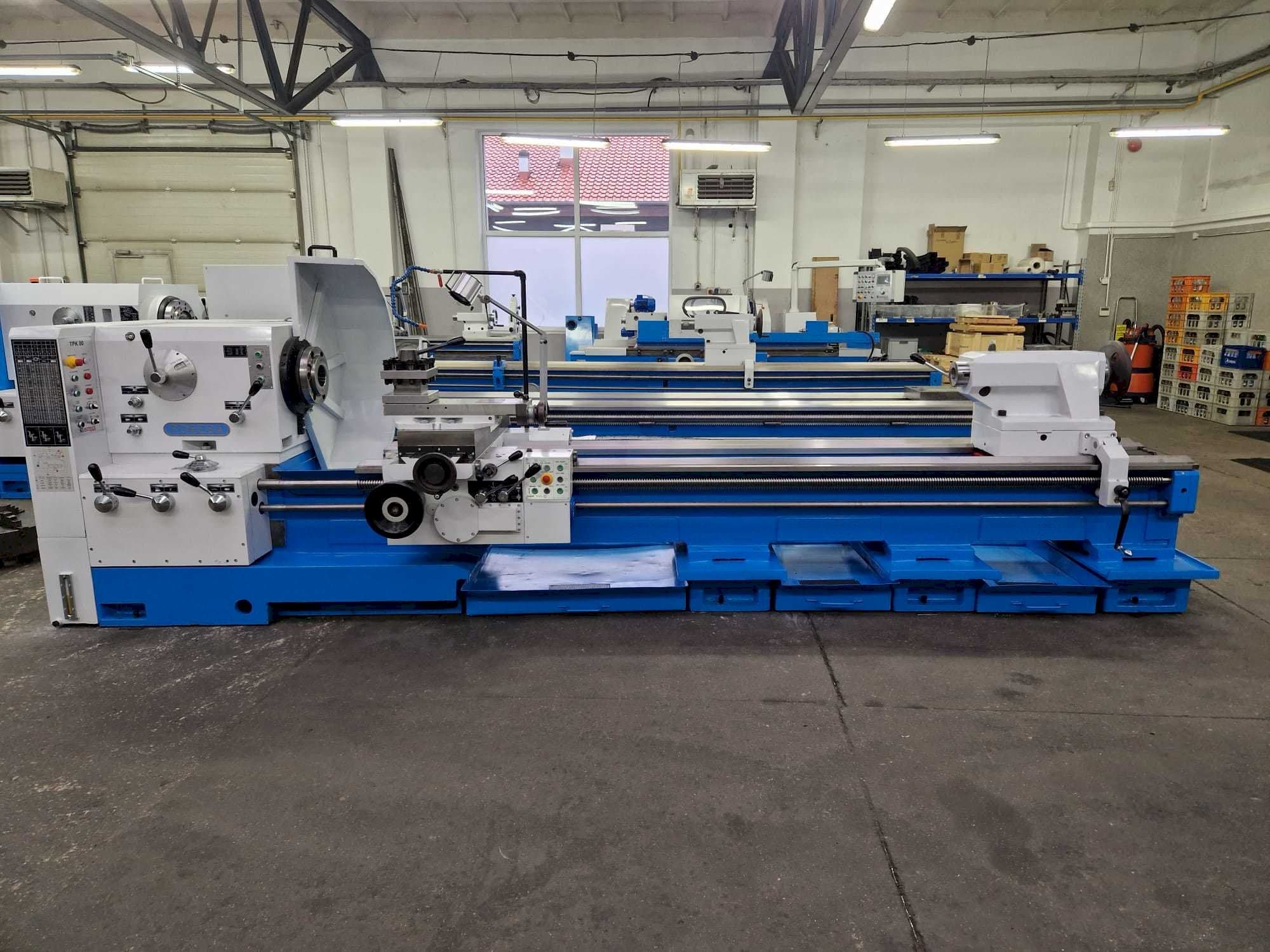 Makine  Poreba TPK 80 x 3000 - Önden görünüm