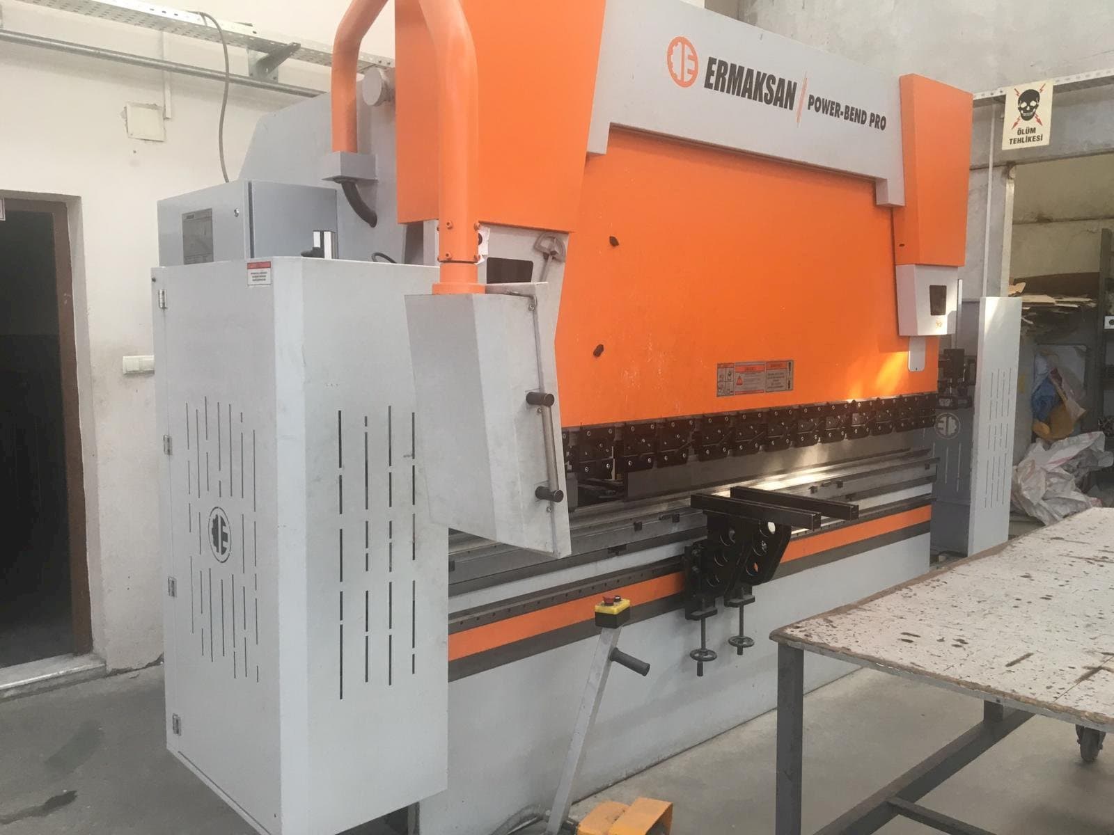 Makine  ERMAKSAN Power-Bend Pro 3100x135 - Önden görünüm