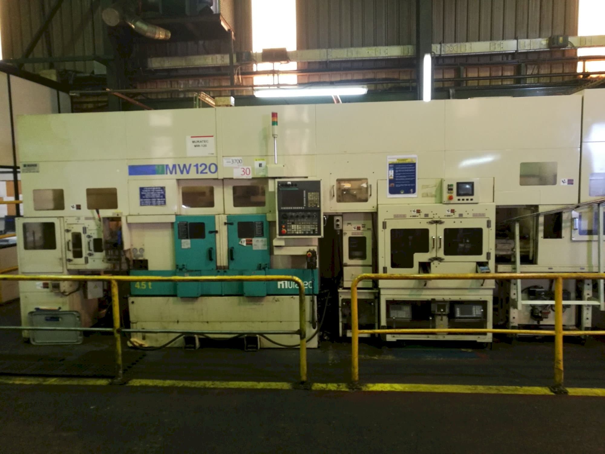 Makine  Muratec MW120 - Önden görünüm