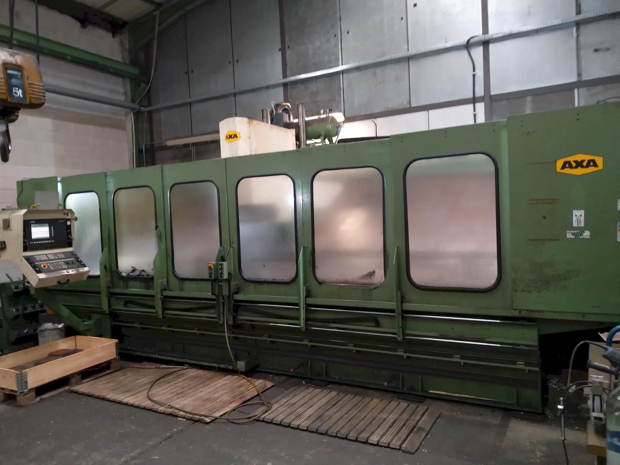 Makine  AXA VSC 5000-m - Önden görünüm