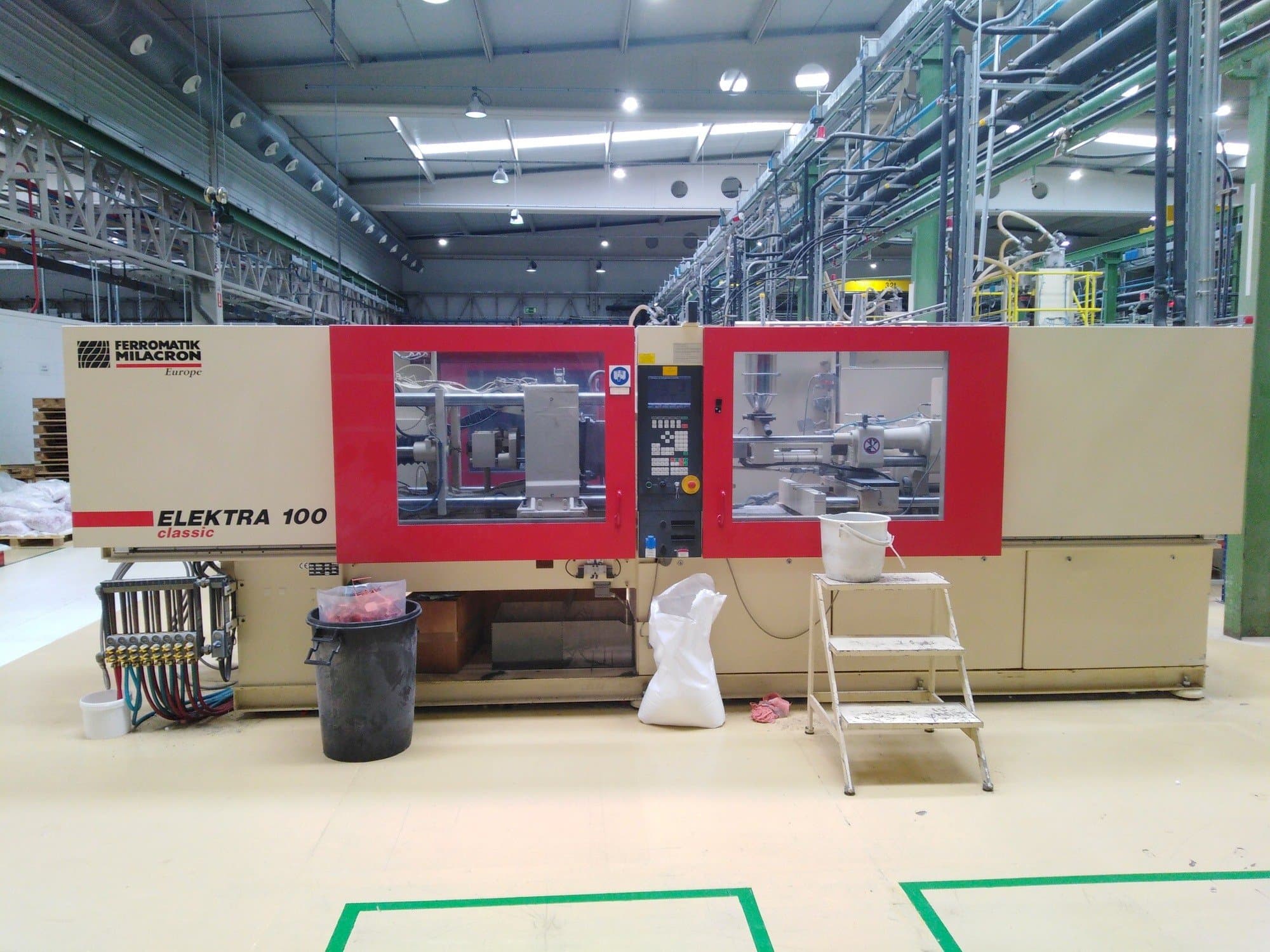 Makine  Ferromatik Electra 100 - Önden görünüm