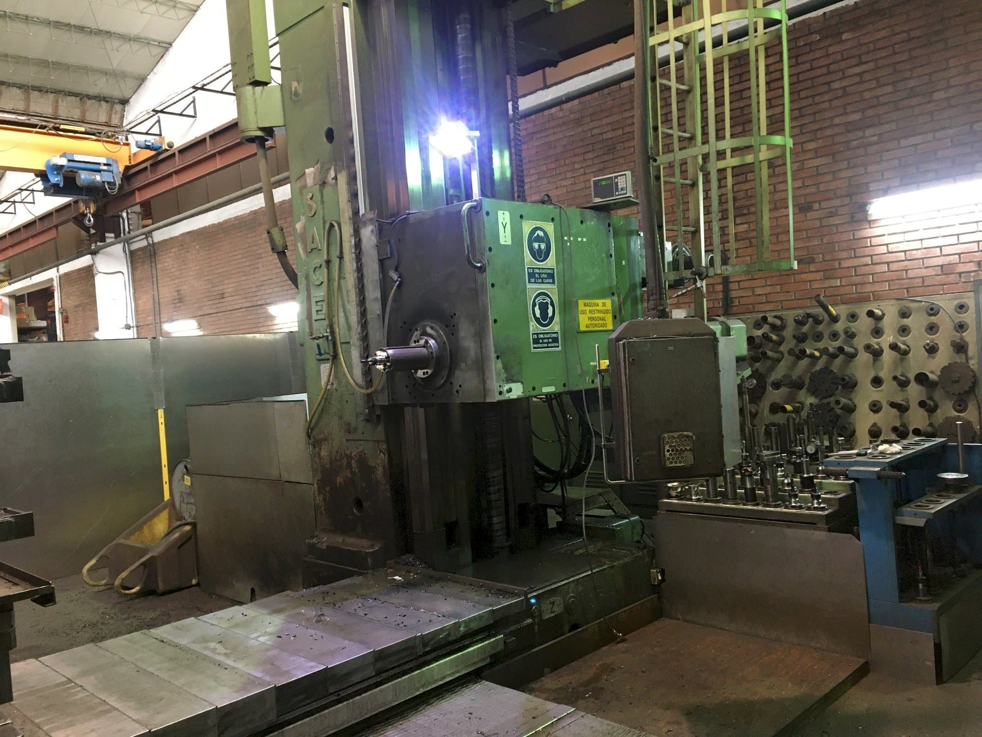 Makine  Sacem									 M.S.T 130 C/N - Önden görünüm