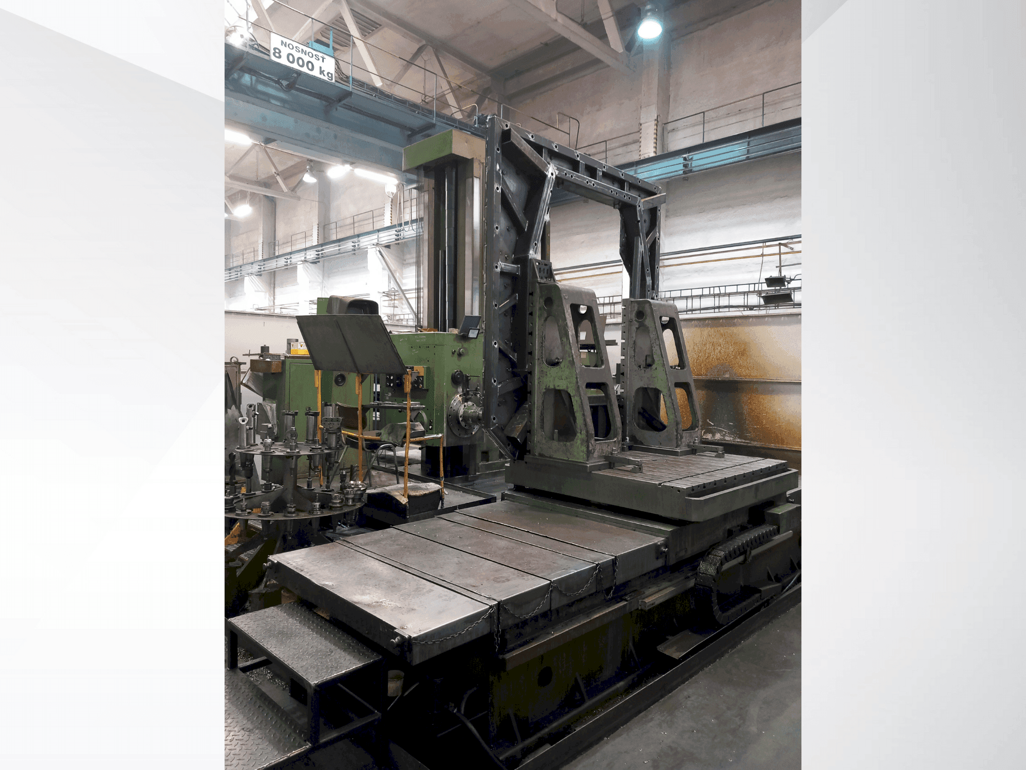 Makine  TOS TOS WHN 13.4A - Önden görünüm