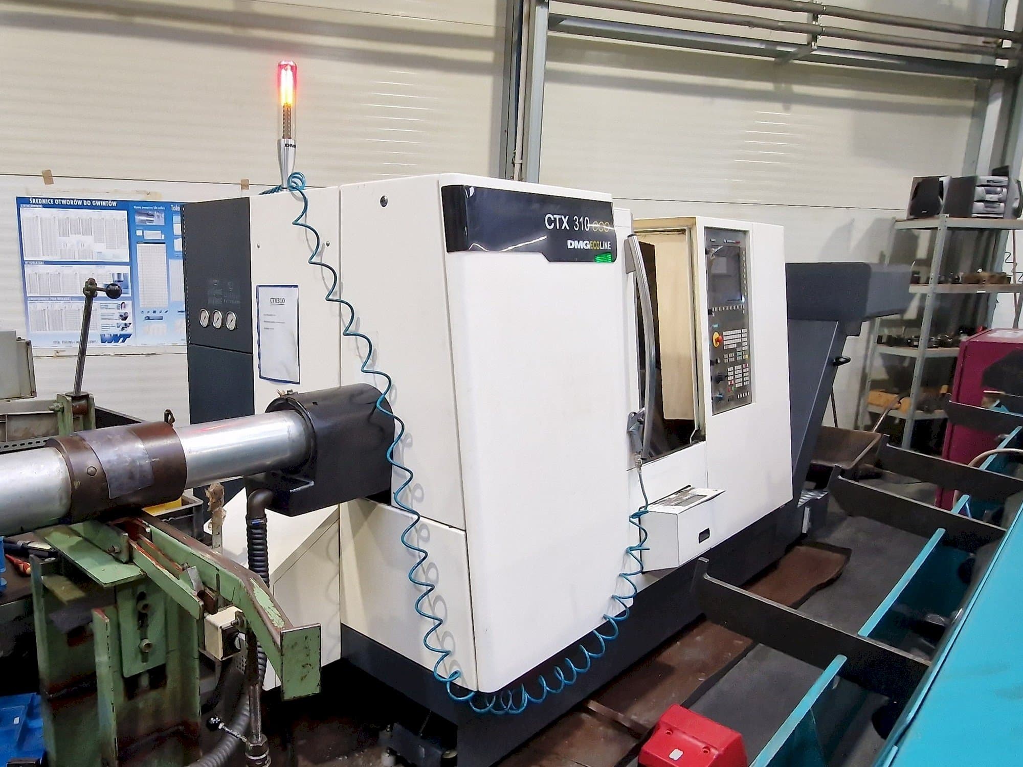 Makine  DMG CTX 310 ecoline - Sol taraftaki görüntü