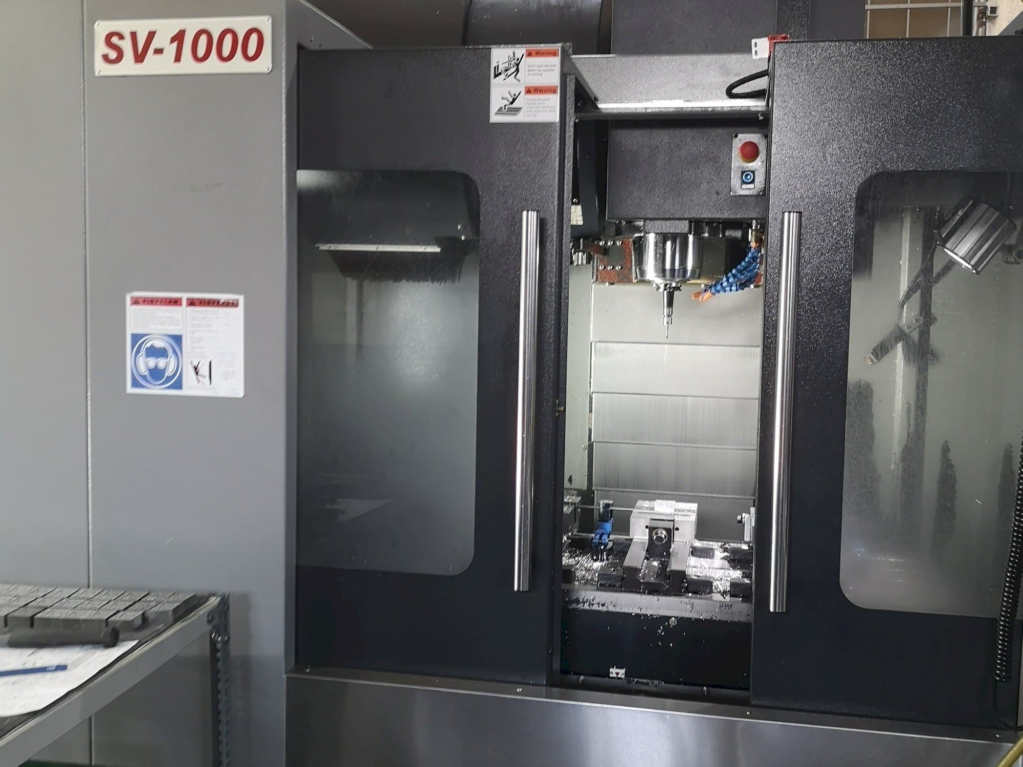 Makine  NCT KAFO SV-1000 - Önden görünüm