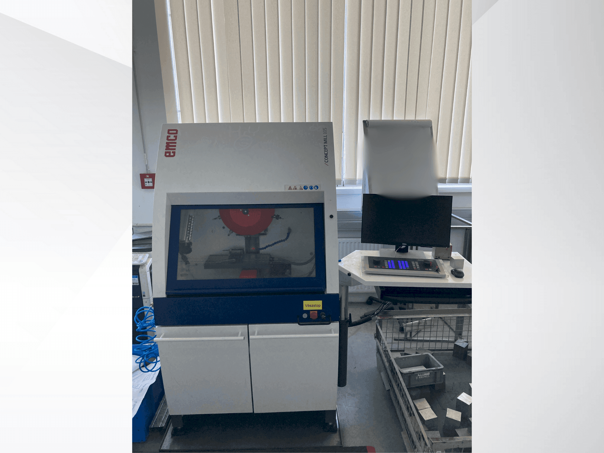 Makine  EMCO Concept Mill 105 - Önden görünüm