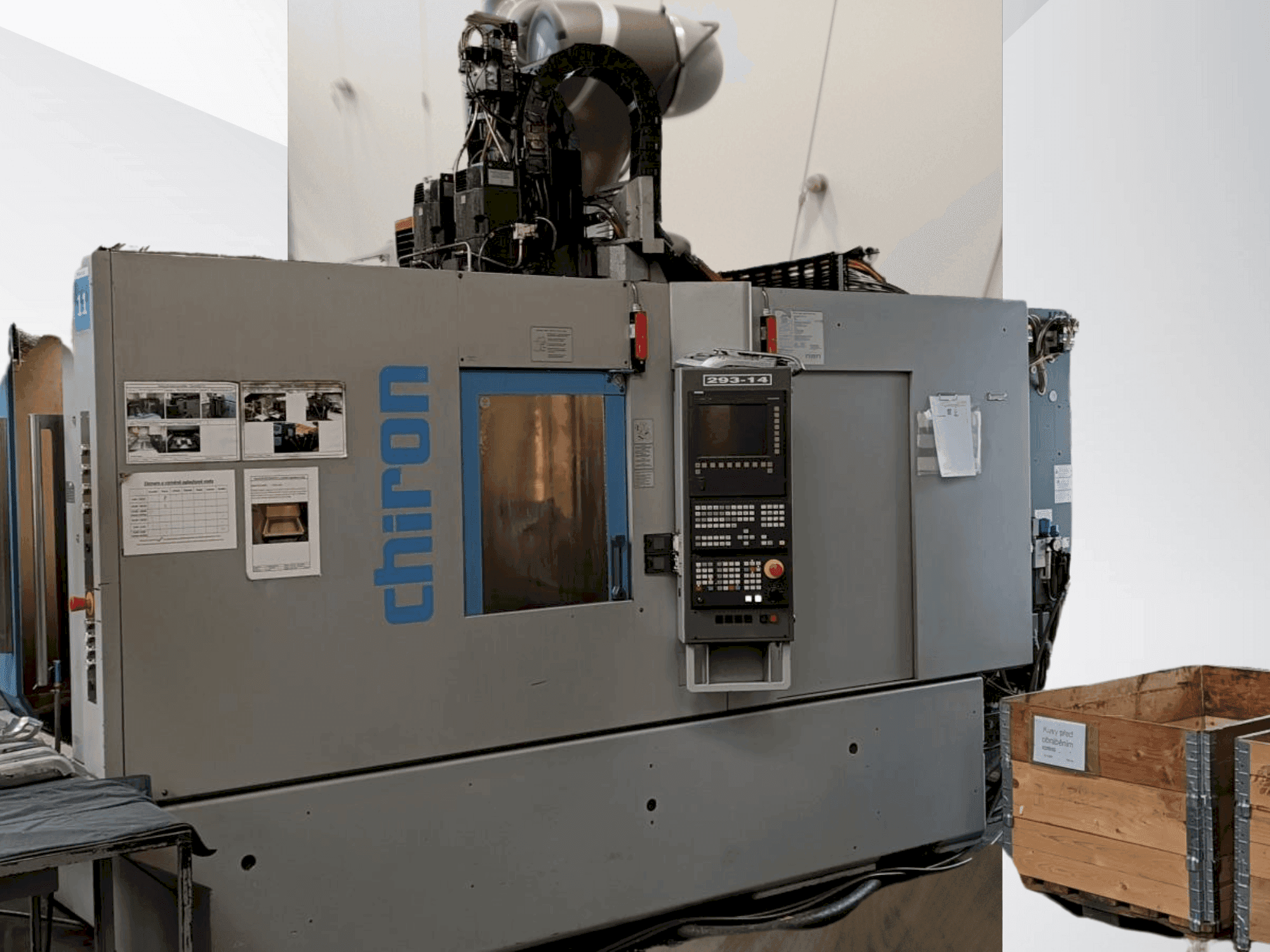 Makine CHIRON DZ 15K WM - Önden görünüm