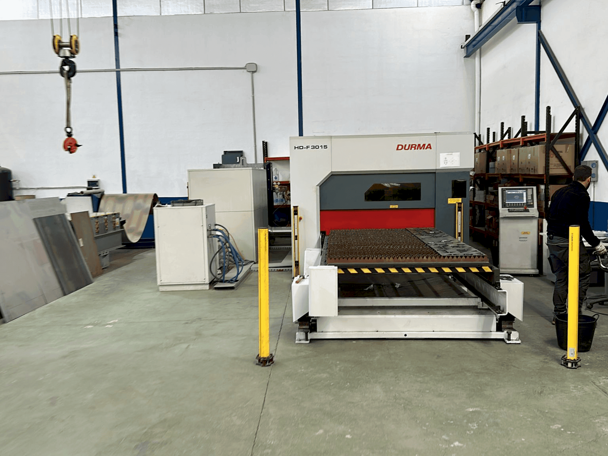 Makine  Durma HD-F 3015 - Önden görünüm