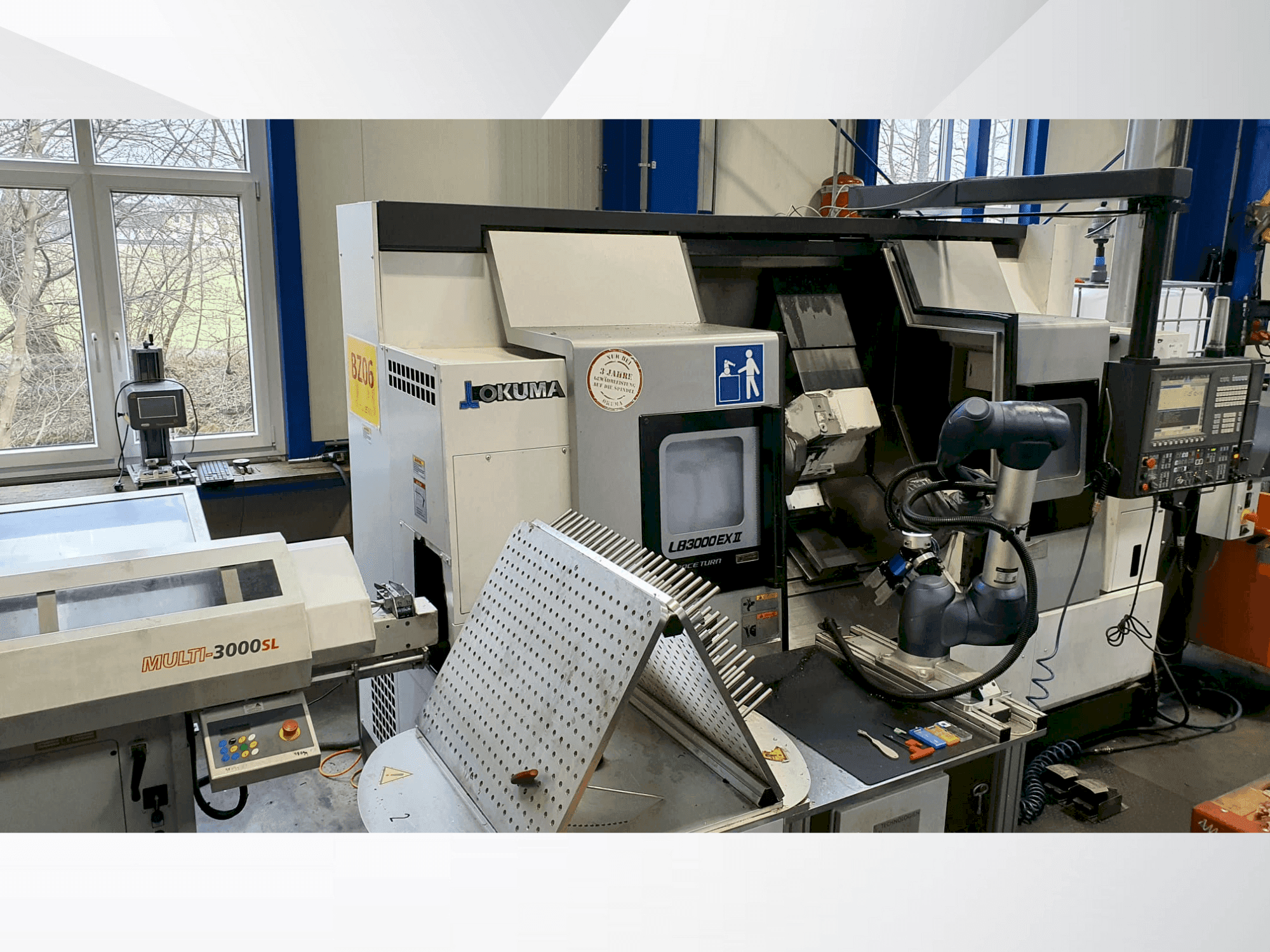 Makine  Okuma LB3000 EX II - Önden görünüm