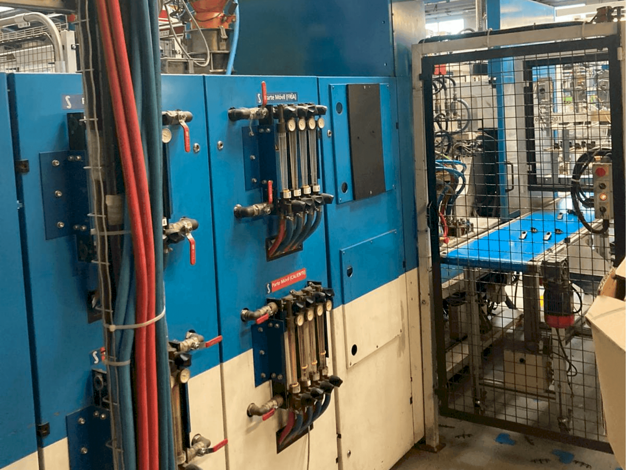 Makine  Engel ES 500/110 HL - Önden görünüm