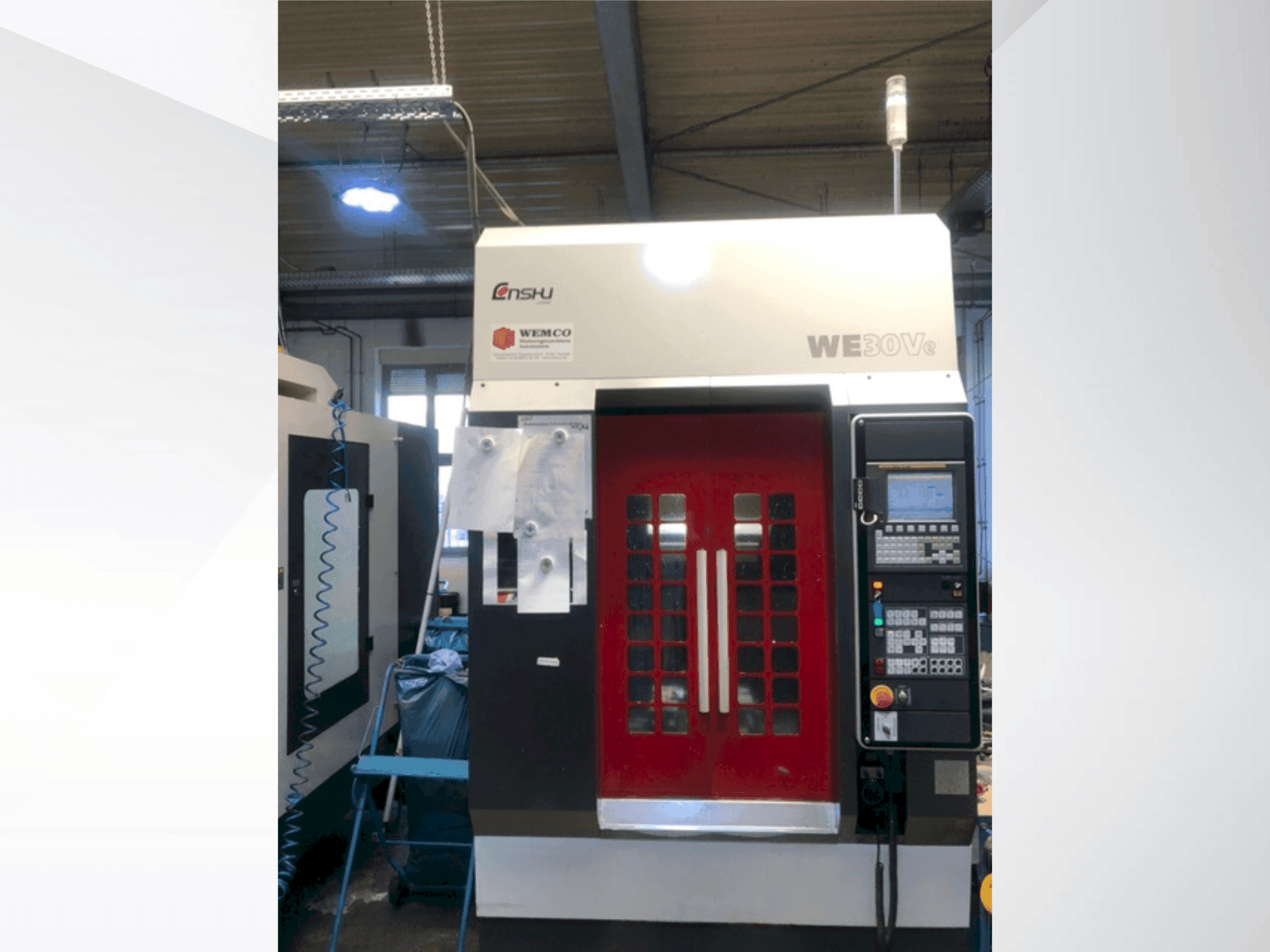 Makine  Enshu WE30Ve - Önden görünüm