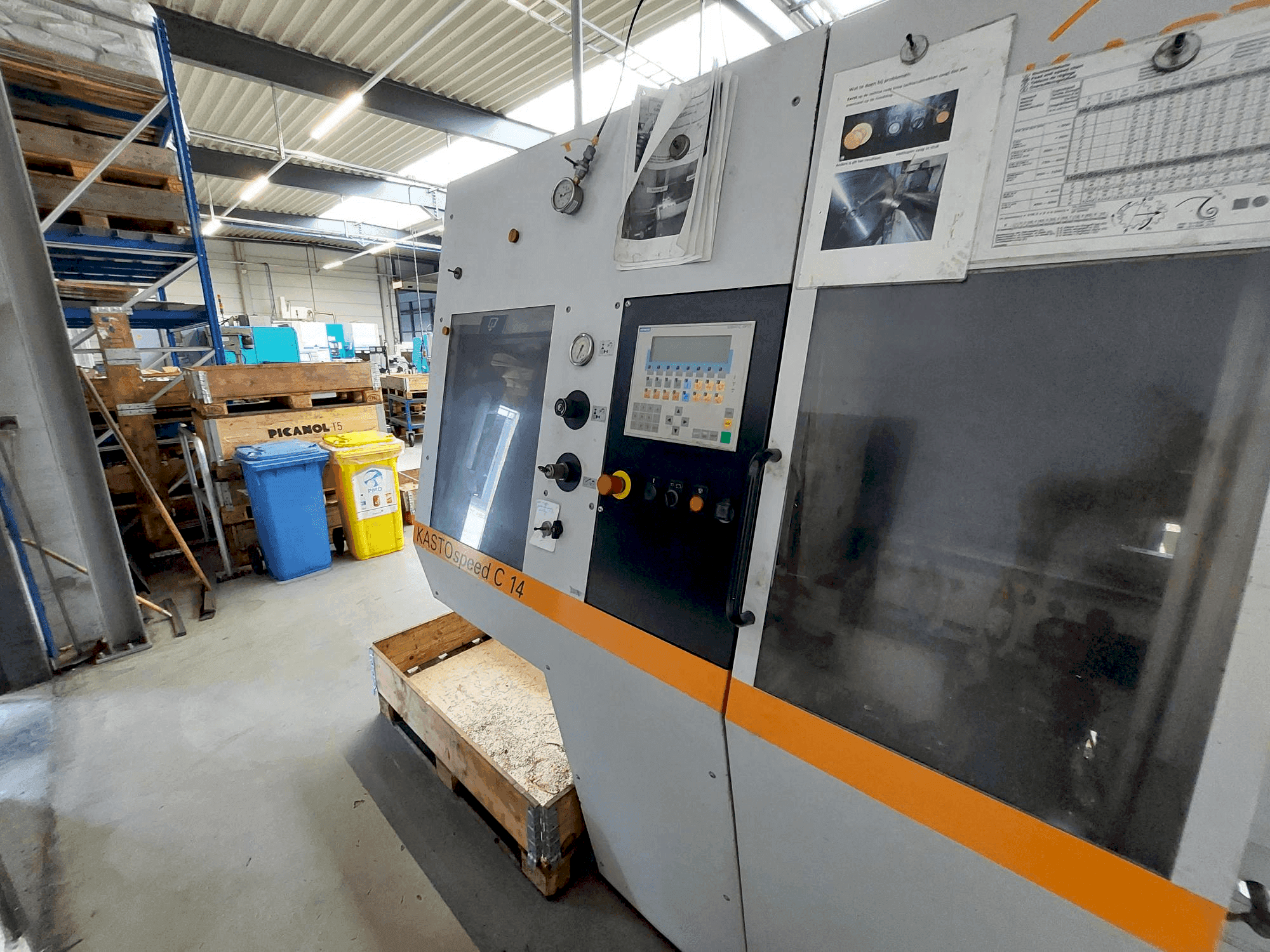 Makine  KASTO speed C 14 - Önden görünüm