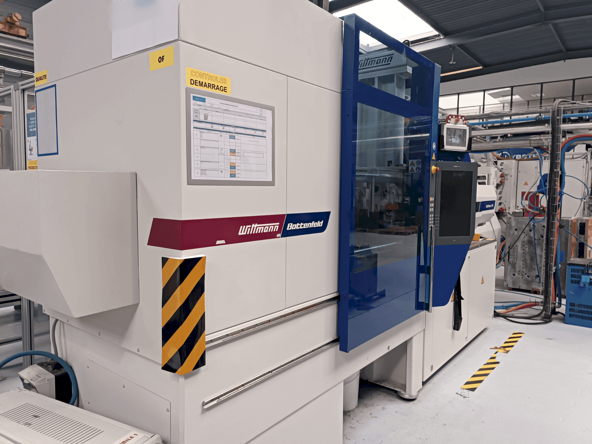 Makine  Battenfeld Ecopower 110-130 - Önden görünüm