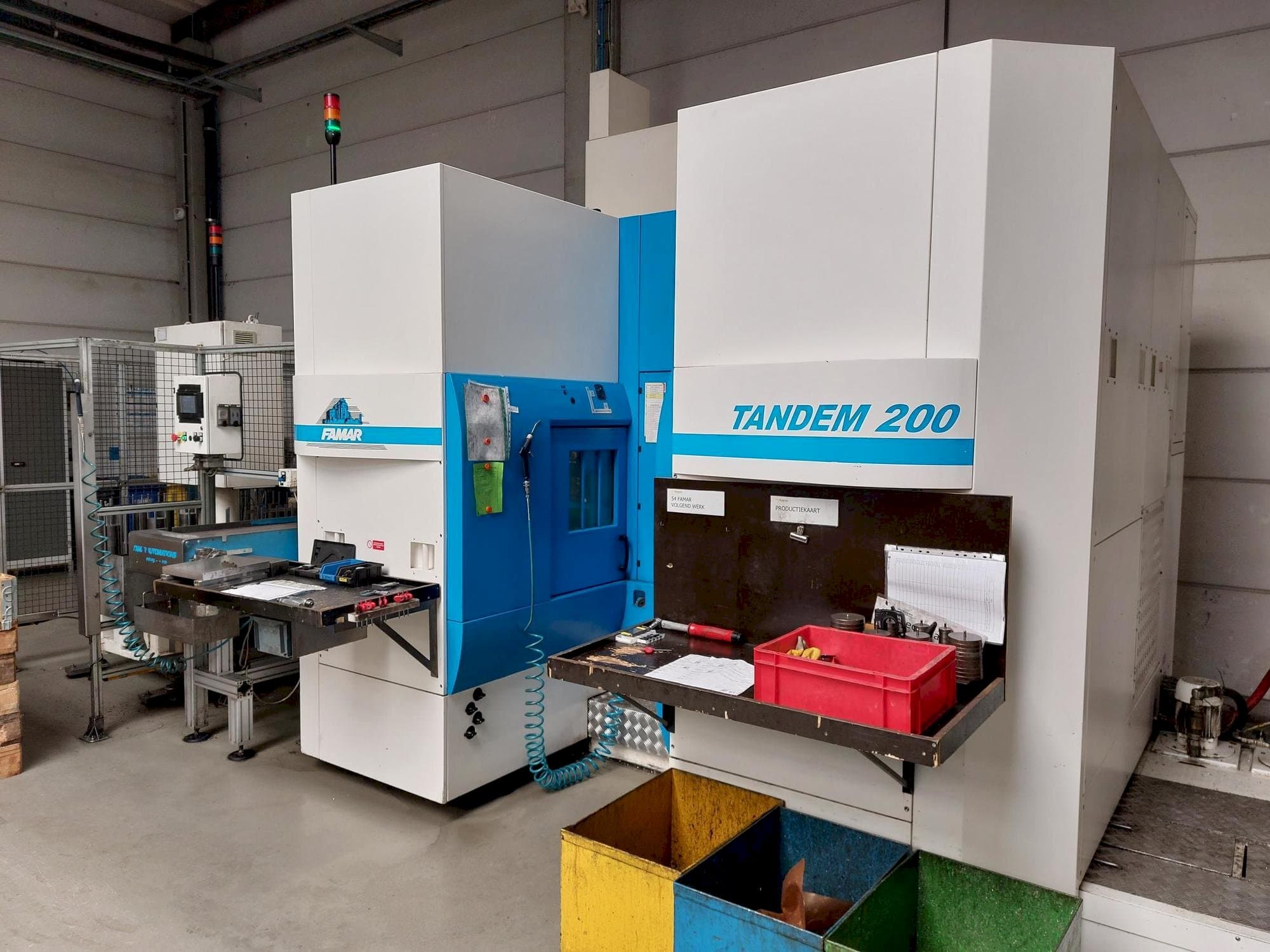 Makine  Famar Tandem 200 - Önden görünüm