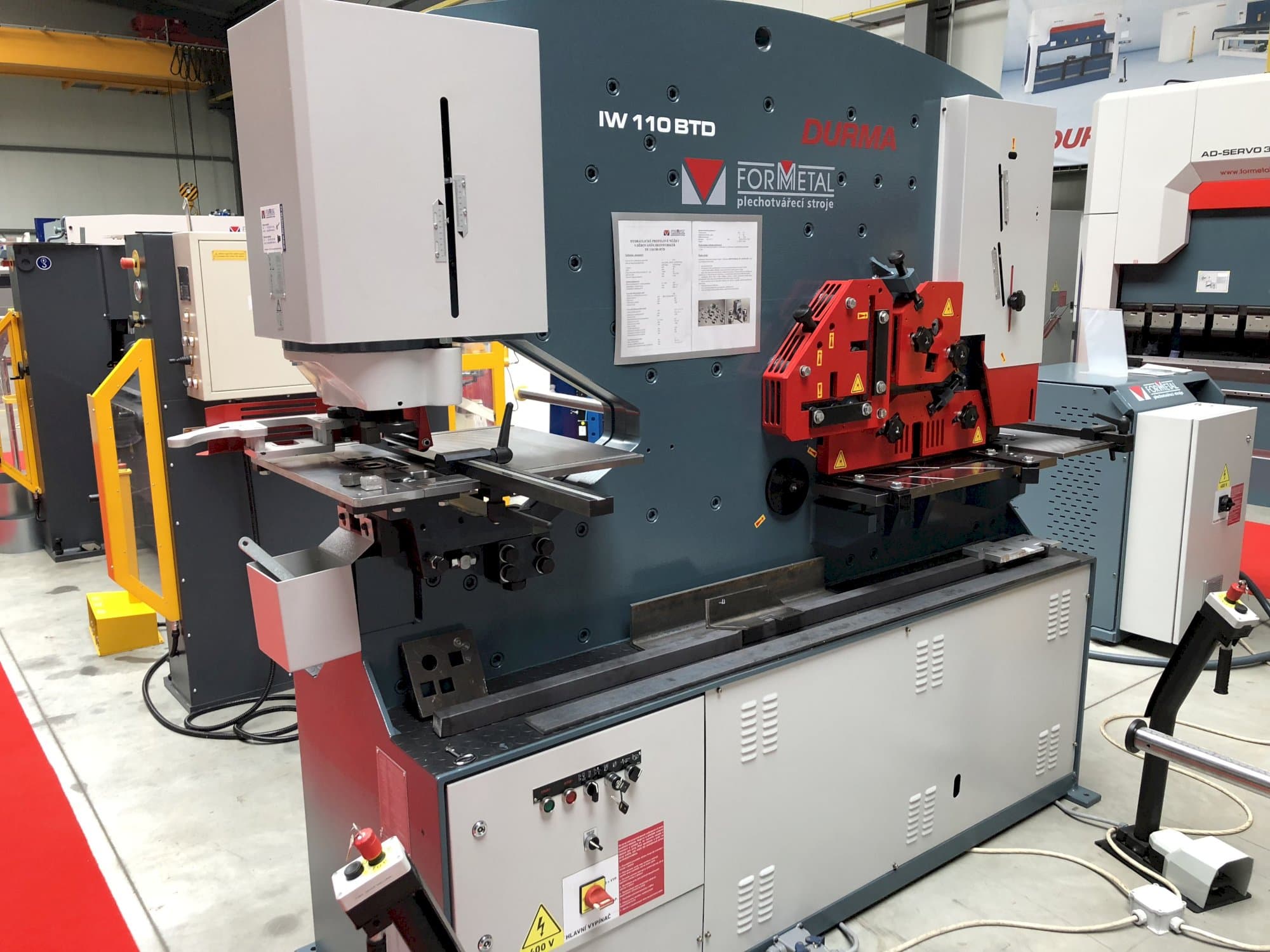 Makine  Durma - Sol görünüm IW 110/180 BTD