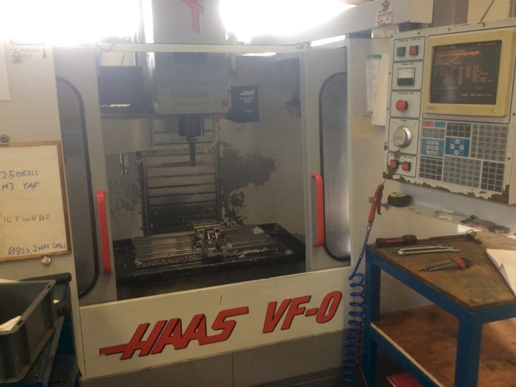 Makine  HAAS VF-0 - Önden görünüm
