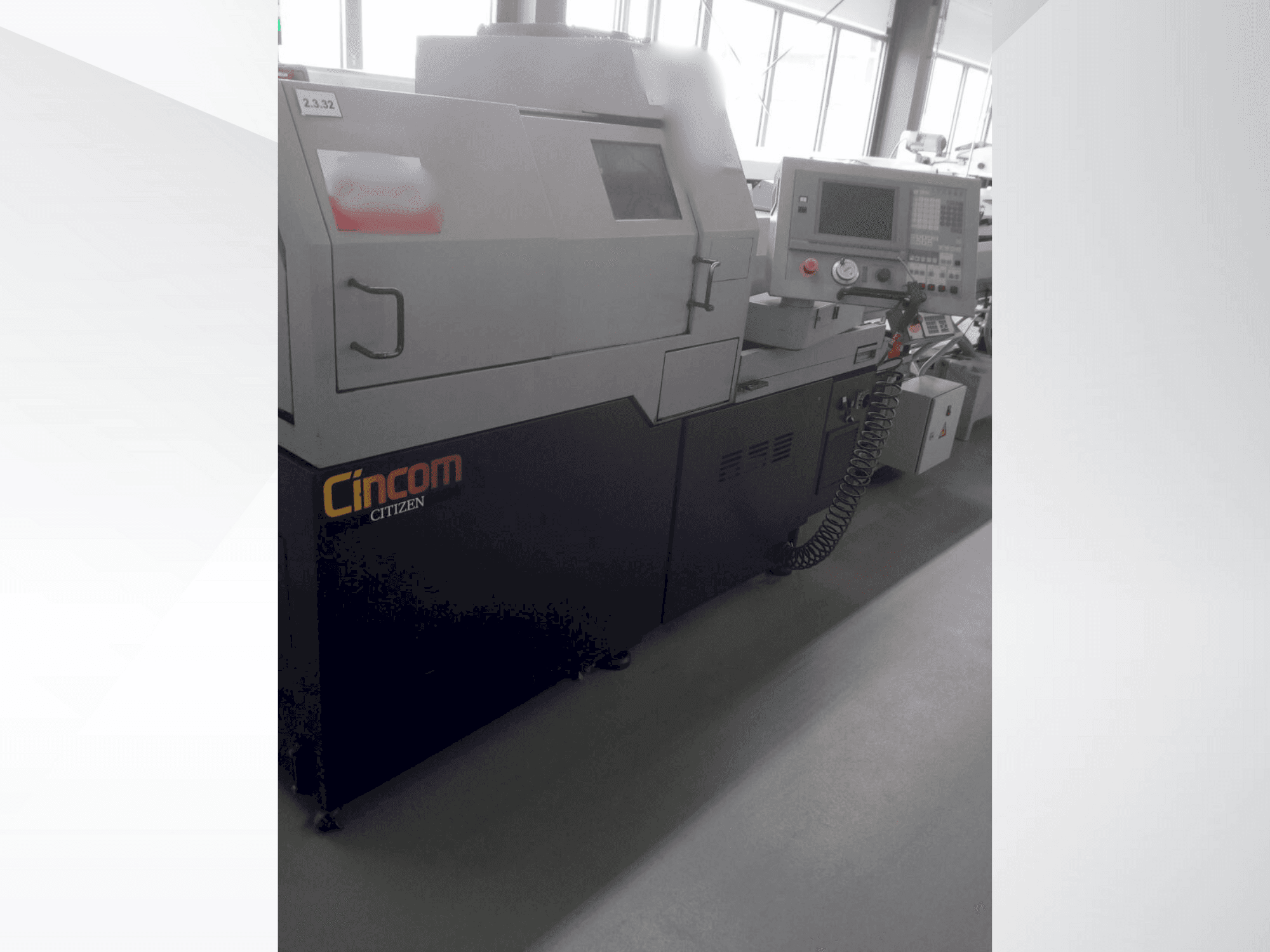 Makine  Citizen L5-20 - Önden görünüm