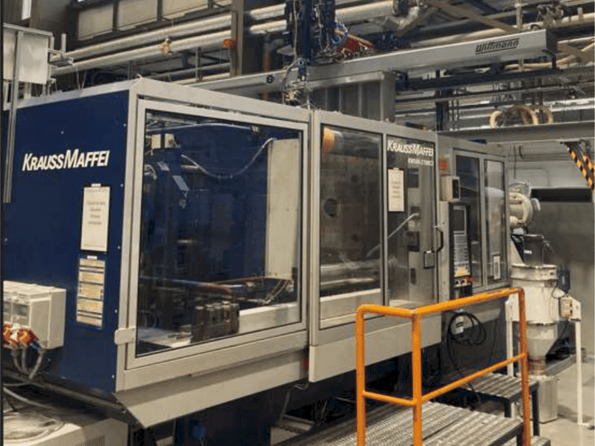 Makine  Krauss Maffei KM 500-2700 C2 - Önden görünüm