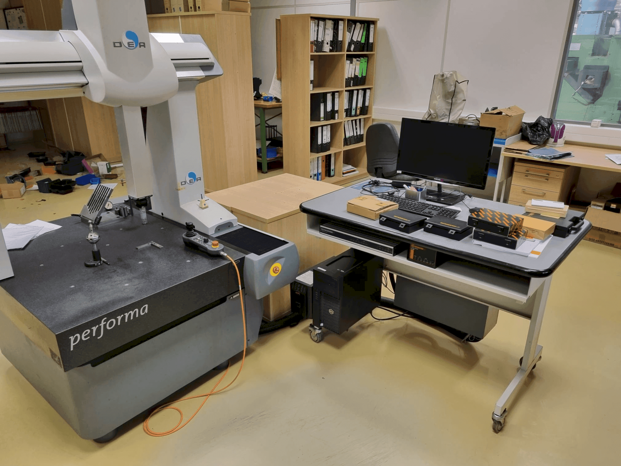 Makine  DEA Global 070705 performa - Önden görünüm