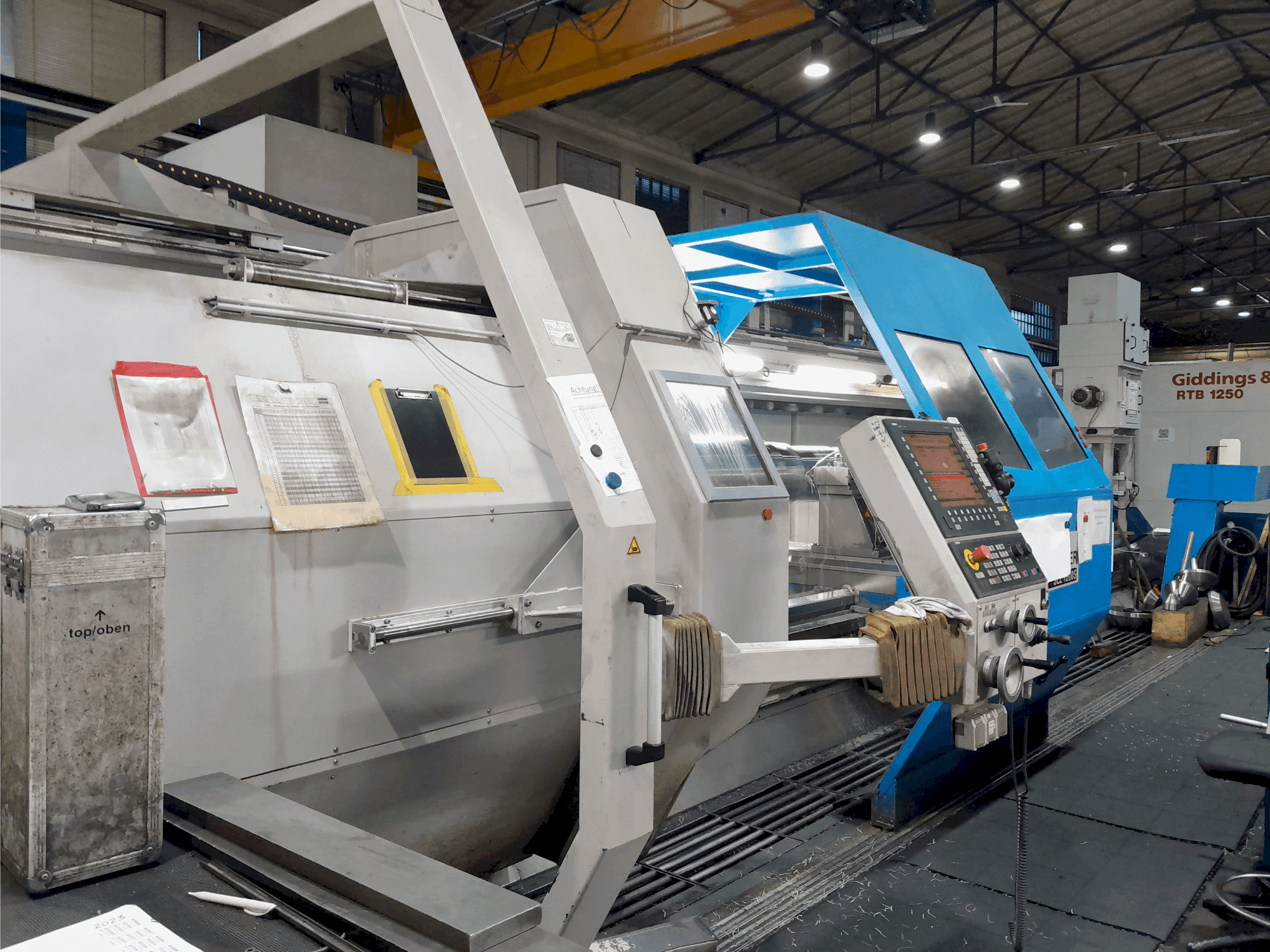 Makine  SEIGER SLZ 1200S - Önden görünüm