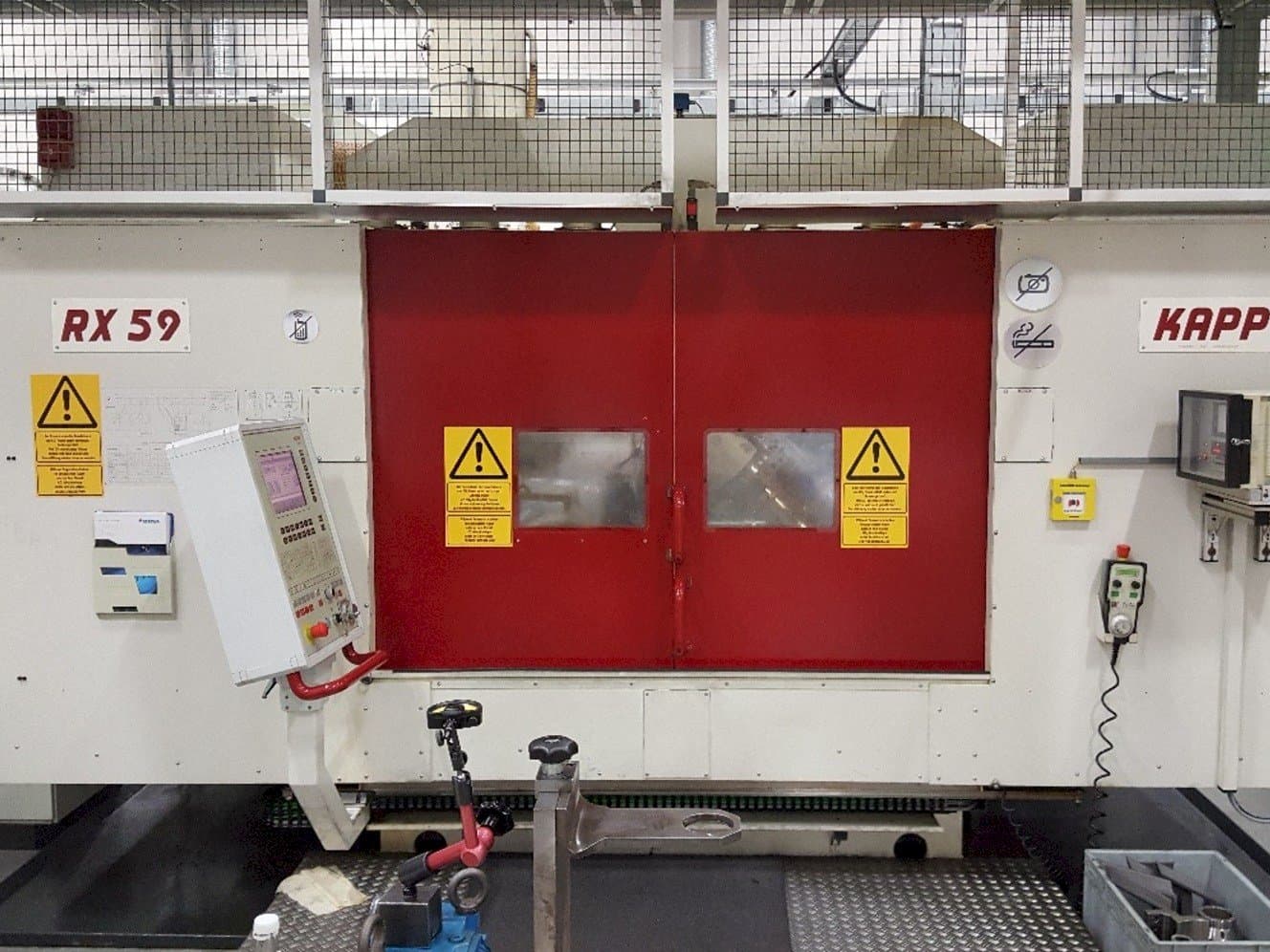 Makine  Kapp RX59 - Önden görünüm