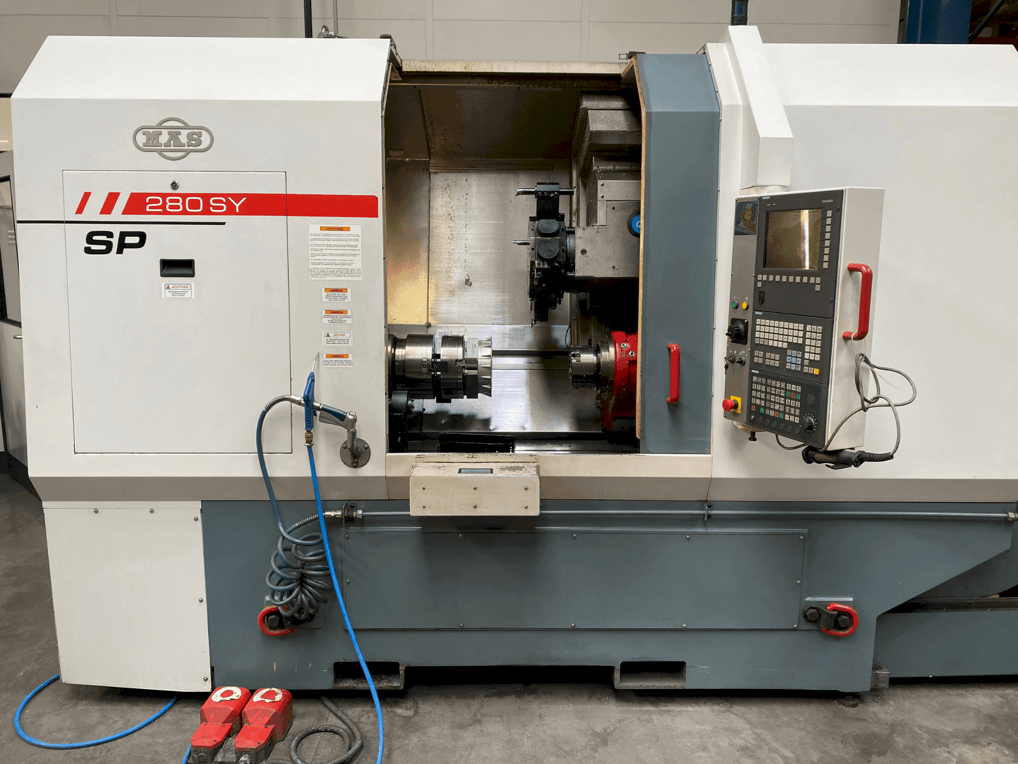 Makine  MAS SP280 SY - Önden görünüm