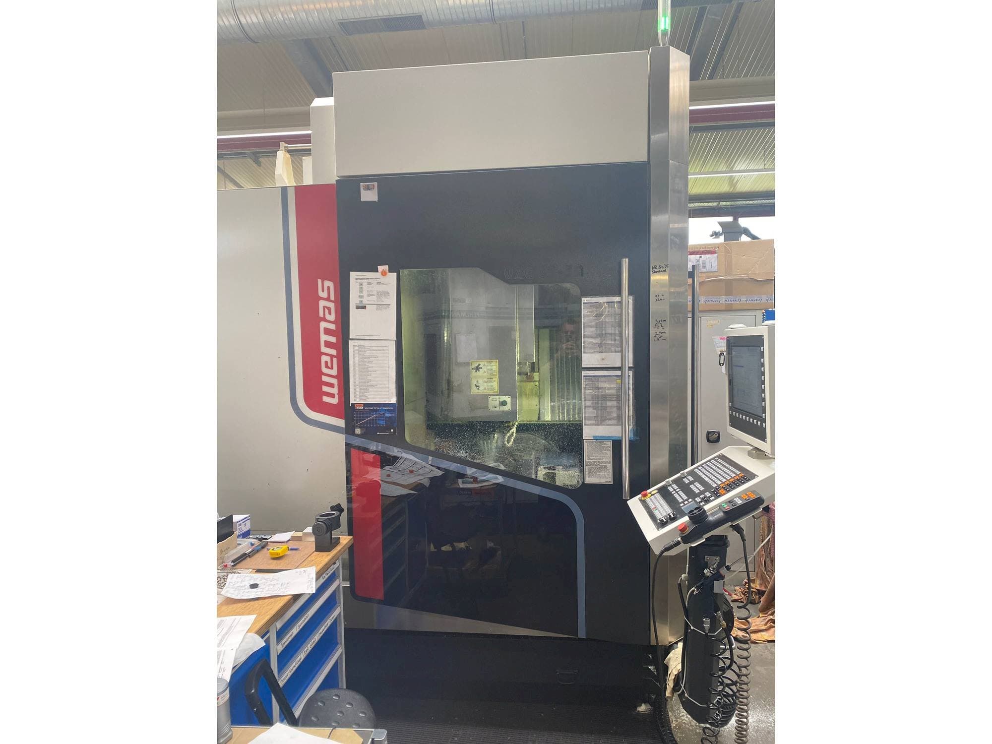 Makine  WEMAS VZG 65-5A - Önden görünüm