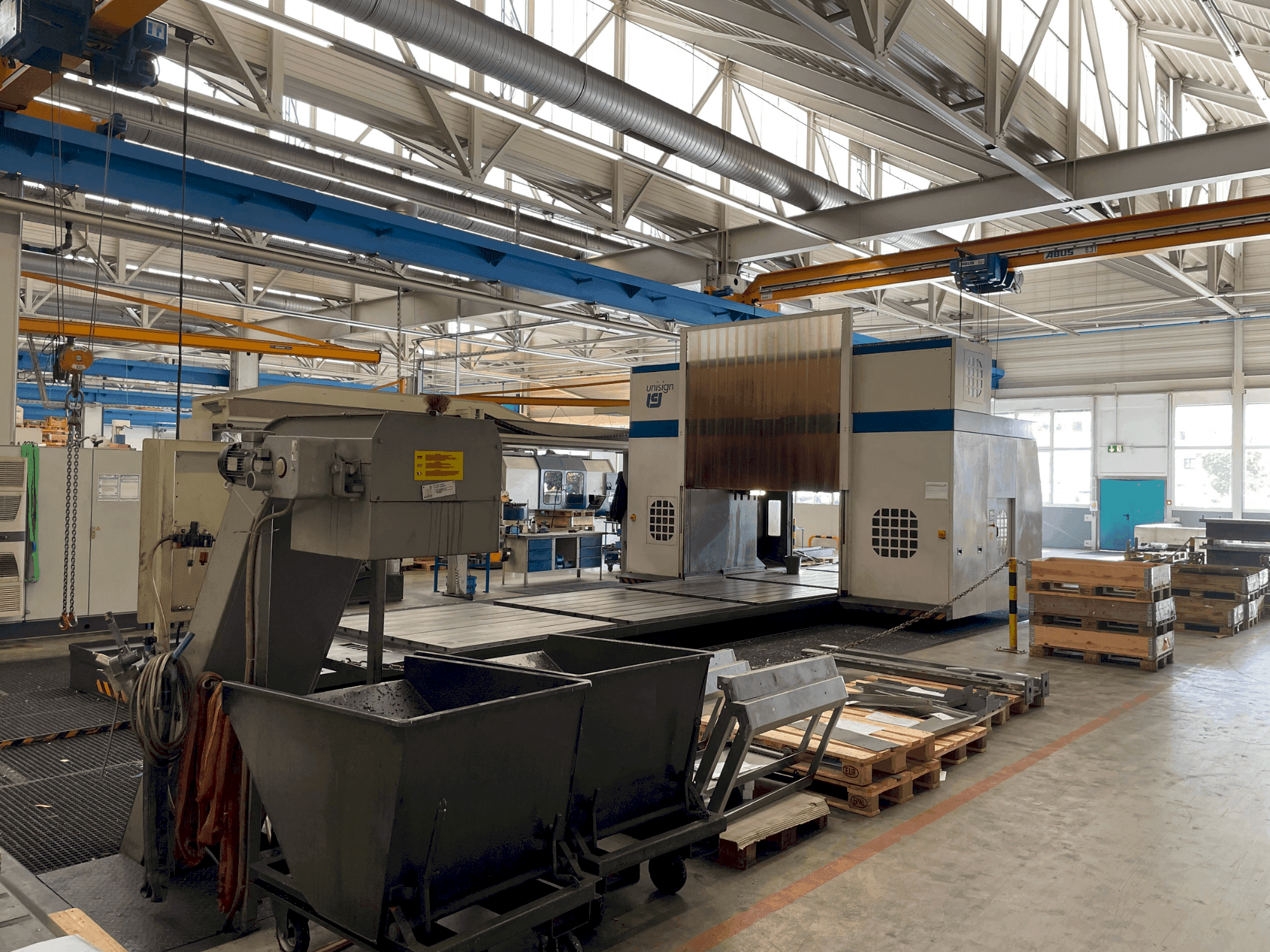 Makine  Unisign UNIPORT 6000 - Önden görünüm