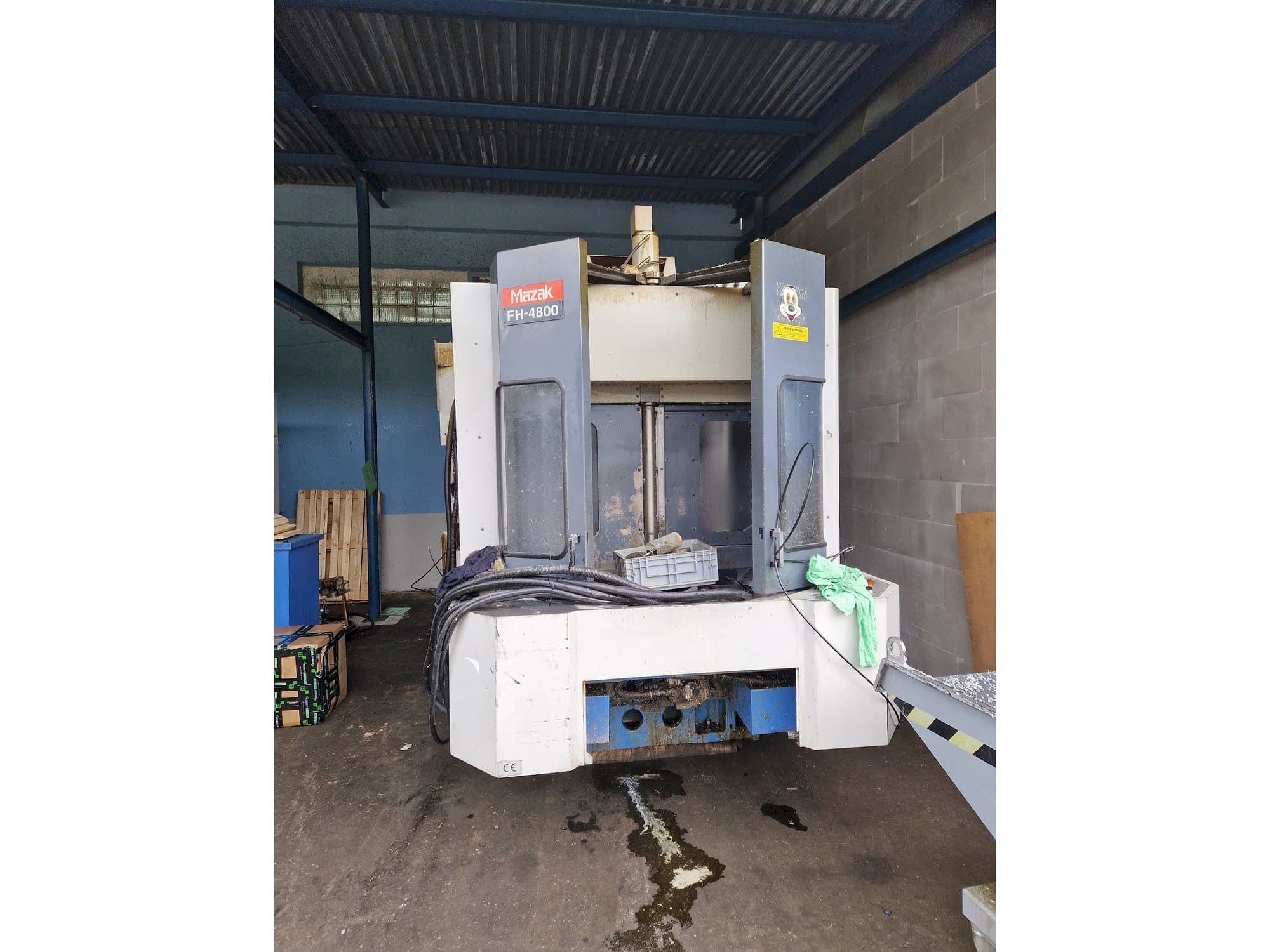 Makine Mazak FH-4800 - Önden görünüm