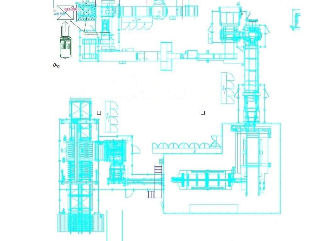 Makine  TORWEGGE TG2 Parquet production line - Önden görünüm