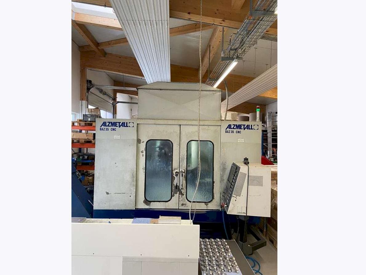 Makine  Alzmetall CNC BAZ 35 - Önden görünüm