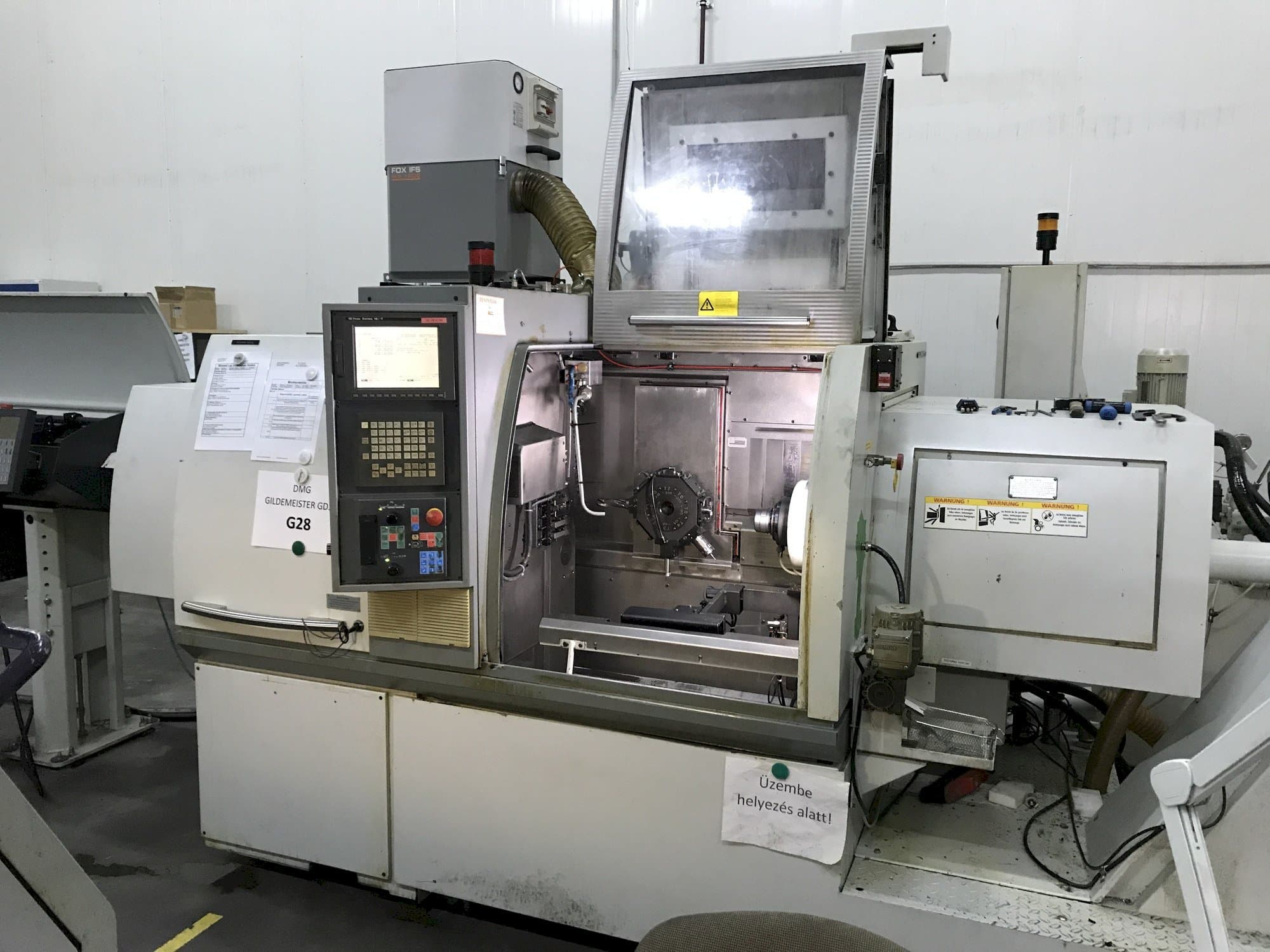 Makine  Gildemeister GD32 - Önden görünüm