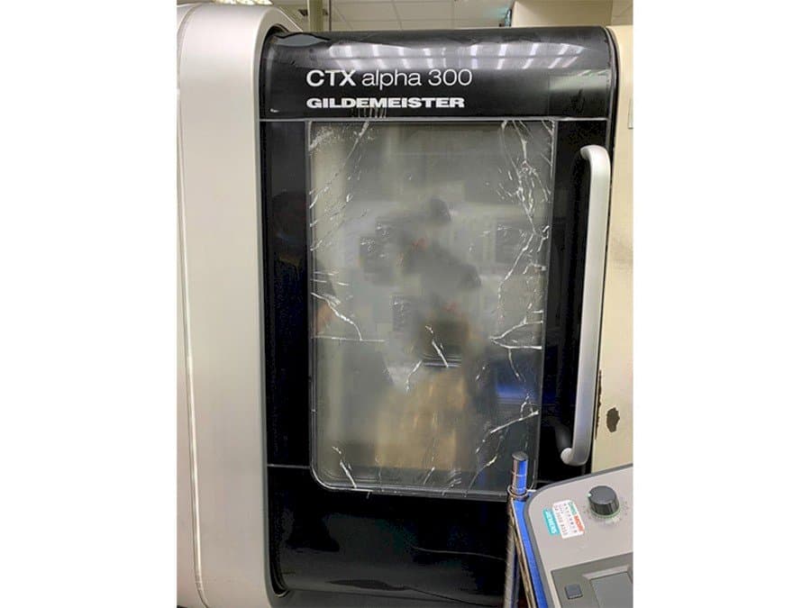 Makine Gildemeister CTX Alpha 300 V4 - Önden görünüm