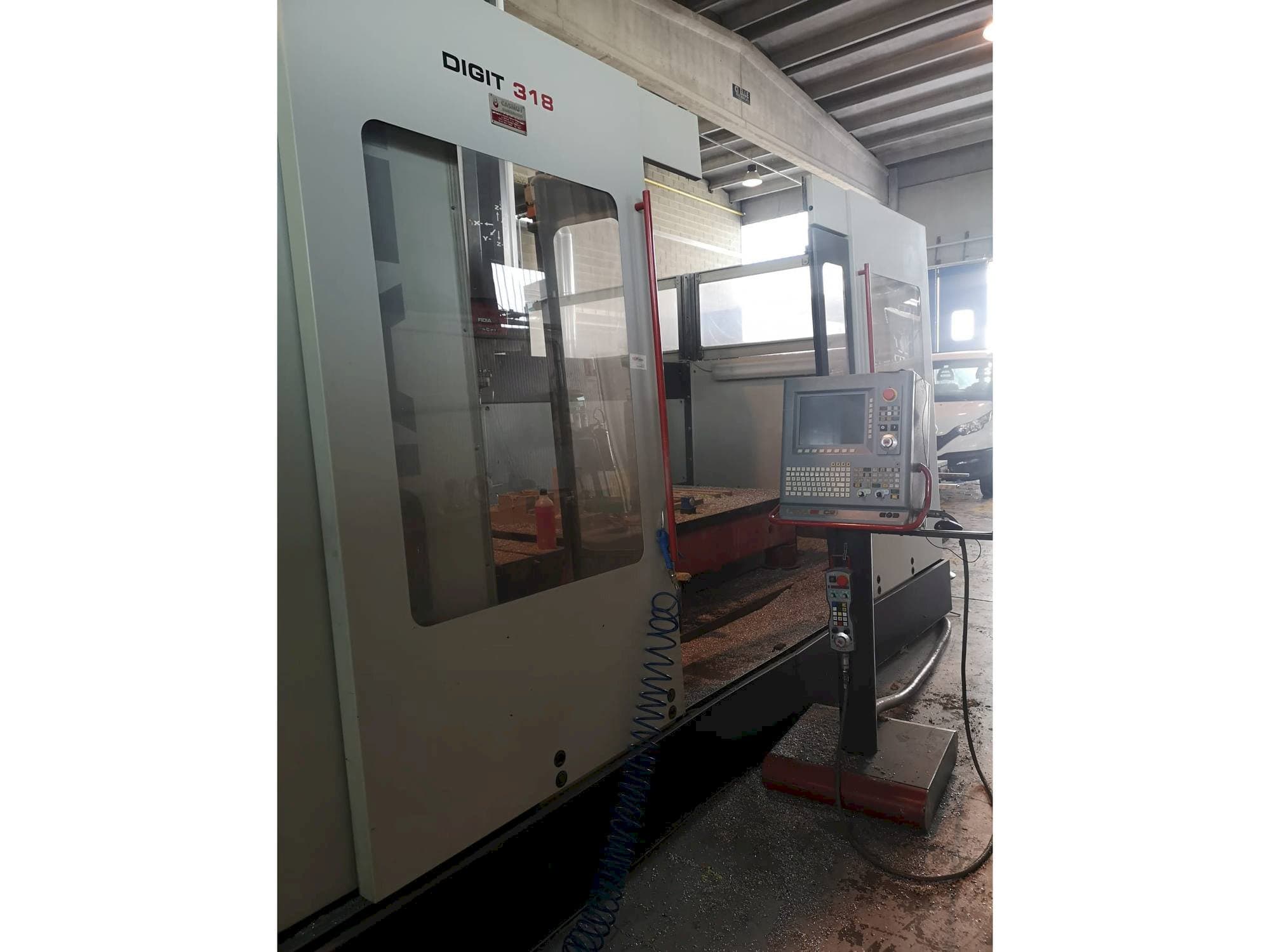 Makine  Fidia DIGIT 318 FH - Sol taraftaki görüntü